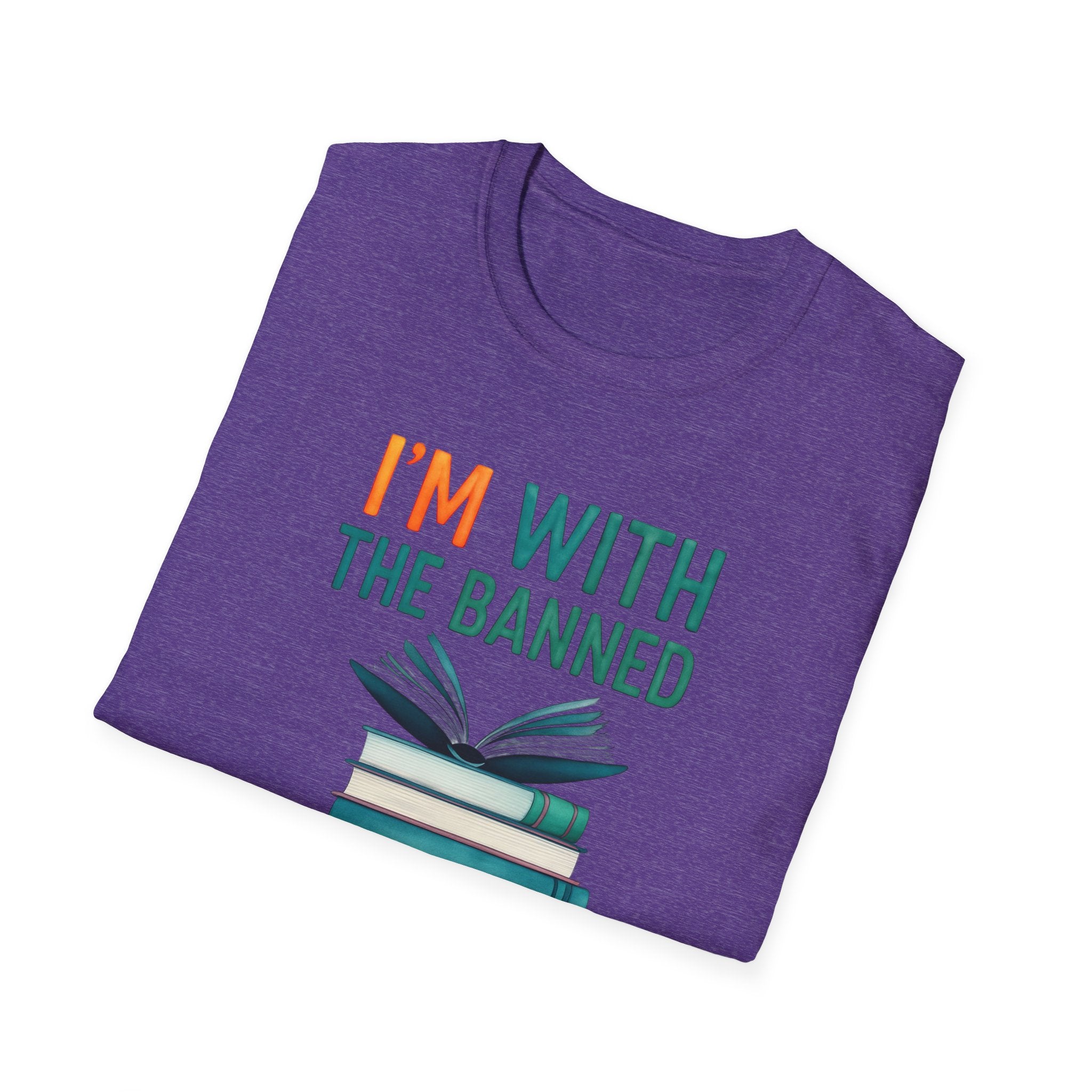 Banned Books Awareness I’m with the banned T-Shirt Christmas Gift for activists and liberals, librarian gift, teacher gift