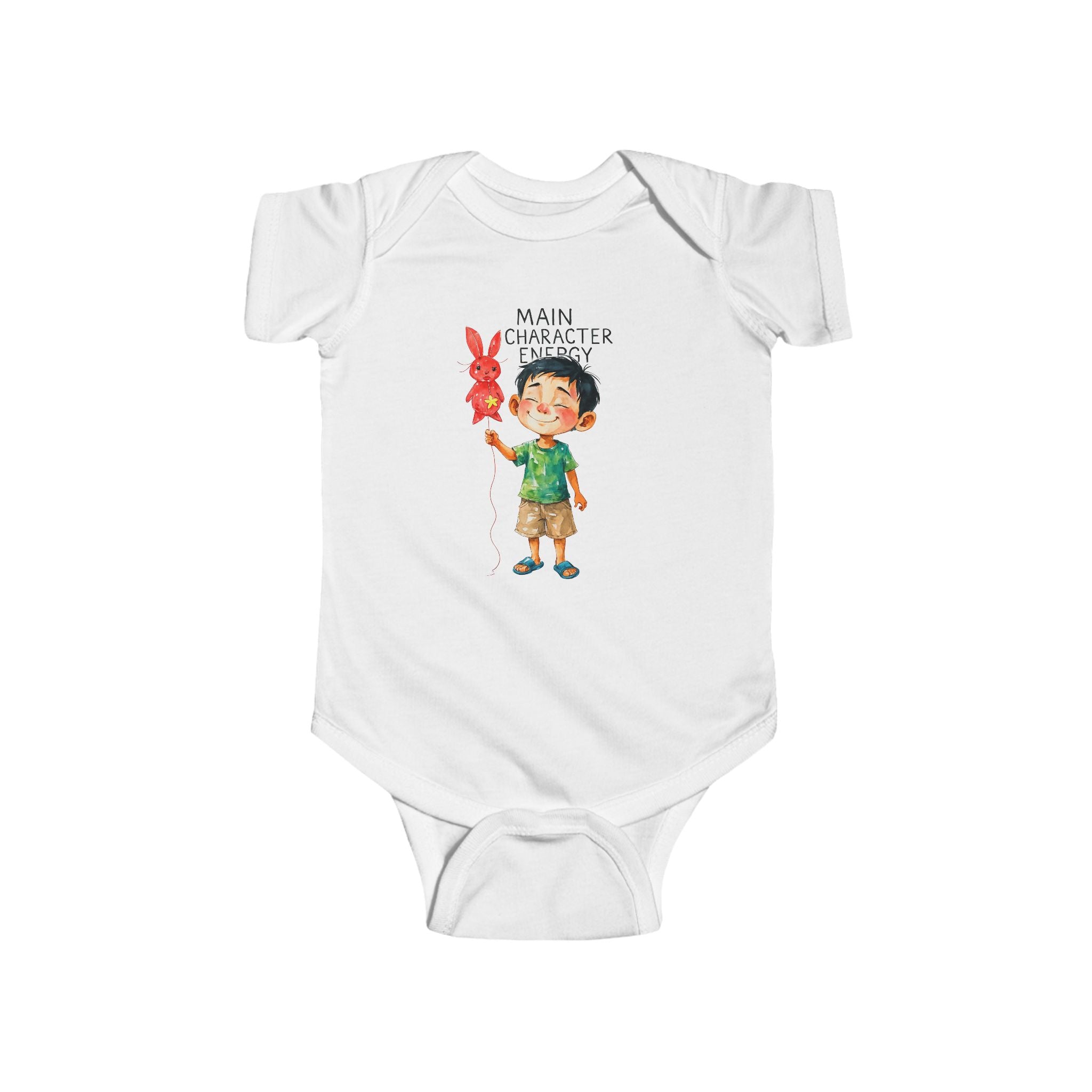 Main Character Energy Infant Bodysuit, Fun Boy Gift, New Mom Onesie, Cute Baby Outfit, Baby Shower Present boy mom