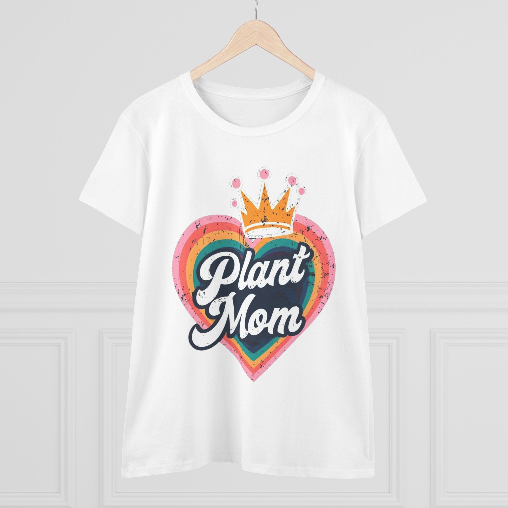 Plant Mom Cotton Tee - Perfect Gift for Plant Lovers, Women's Graphic Shirt, Casual Wear, Eco-Friendly Fashion, Birthday Gift garden