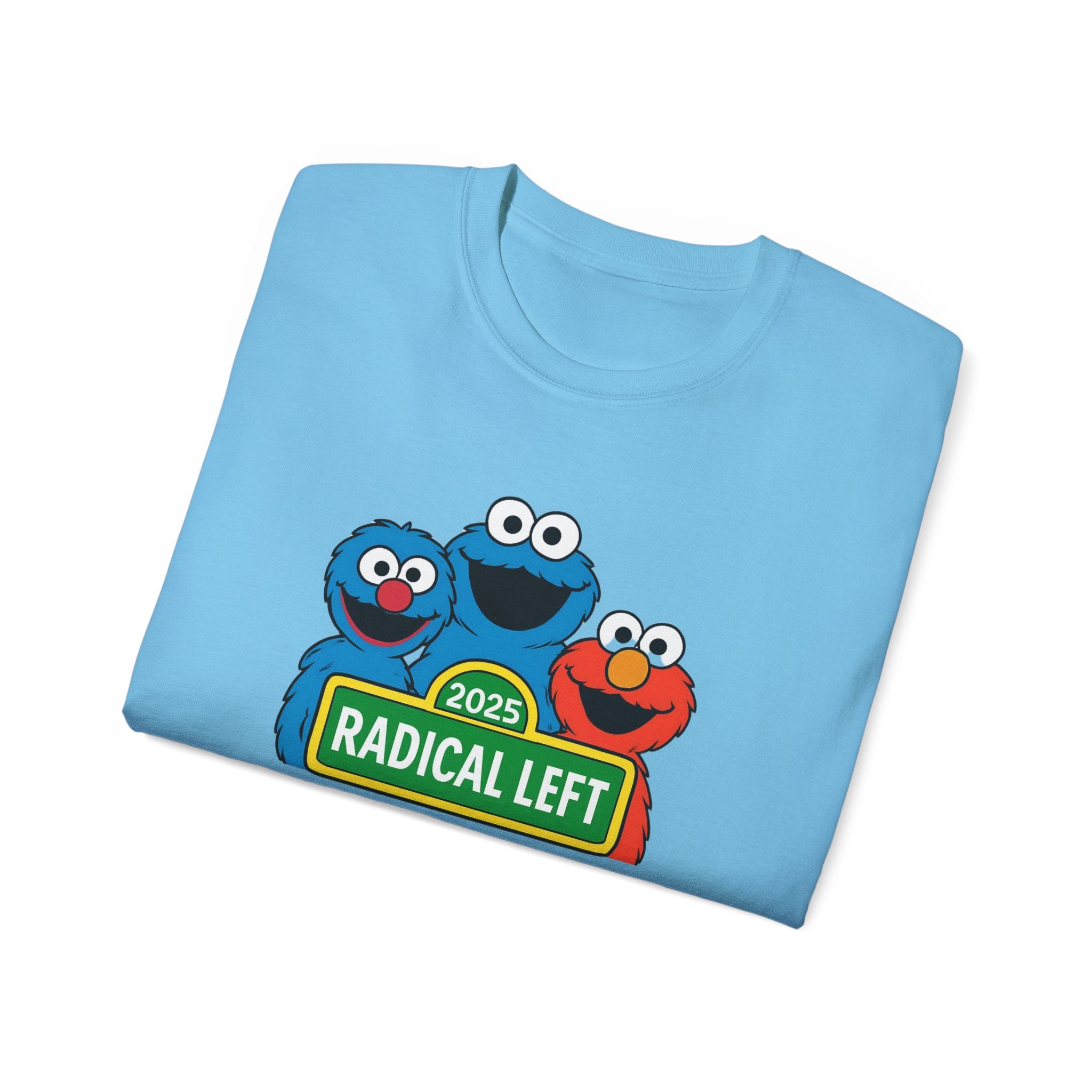 Muppets Sarcasm Tee, Leftist T-Shirt, Radical Humor Shirt, Unisex Cotton Top, Funny Puppet Gift