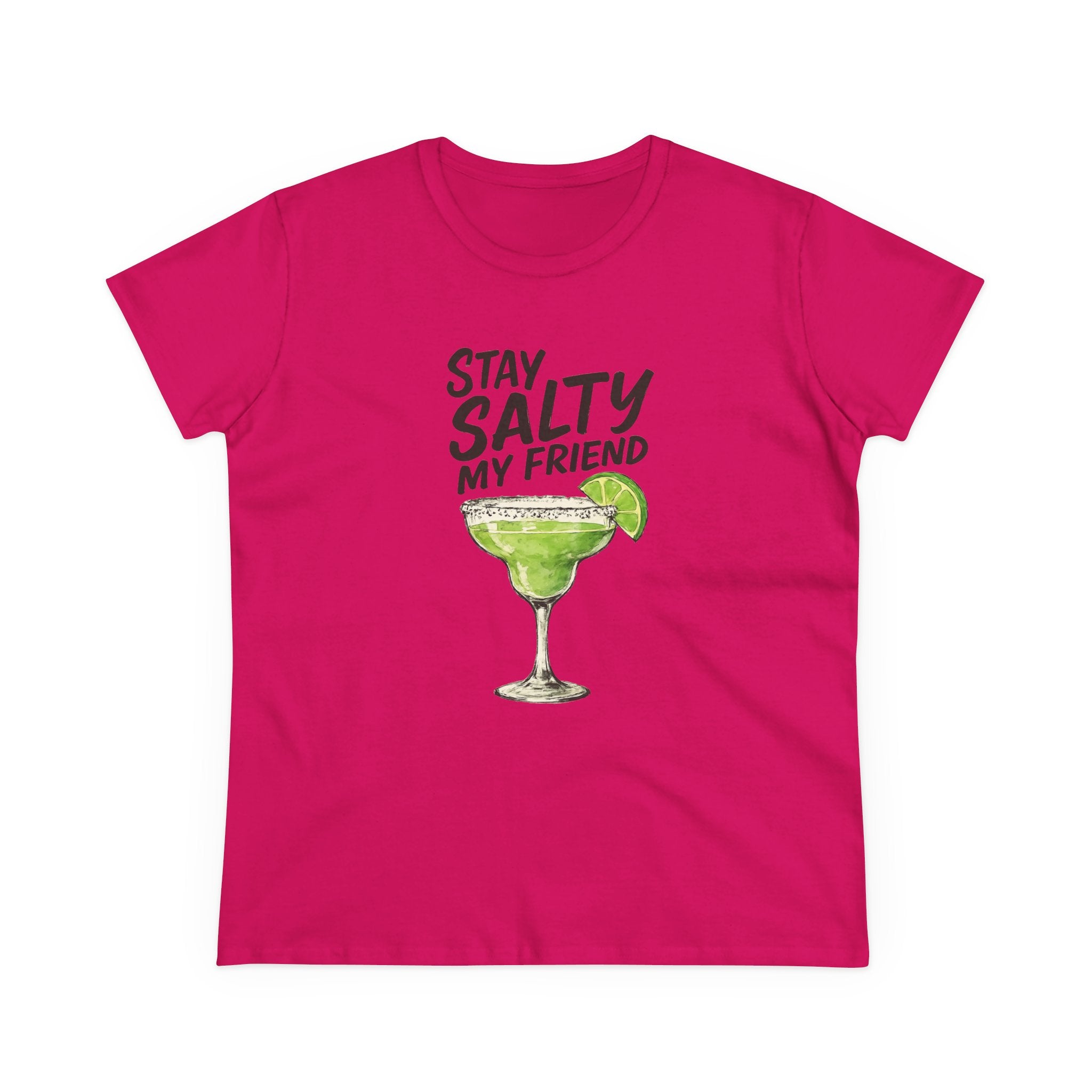 Stay Salty My Friend Margarita Cocktail Party Summer Drinks, Graphic Tee, Beach Vibes Shirt, Summer Vacation Top, Gift for Her,