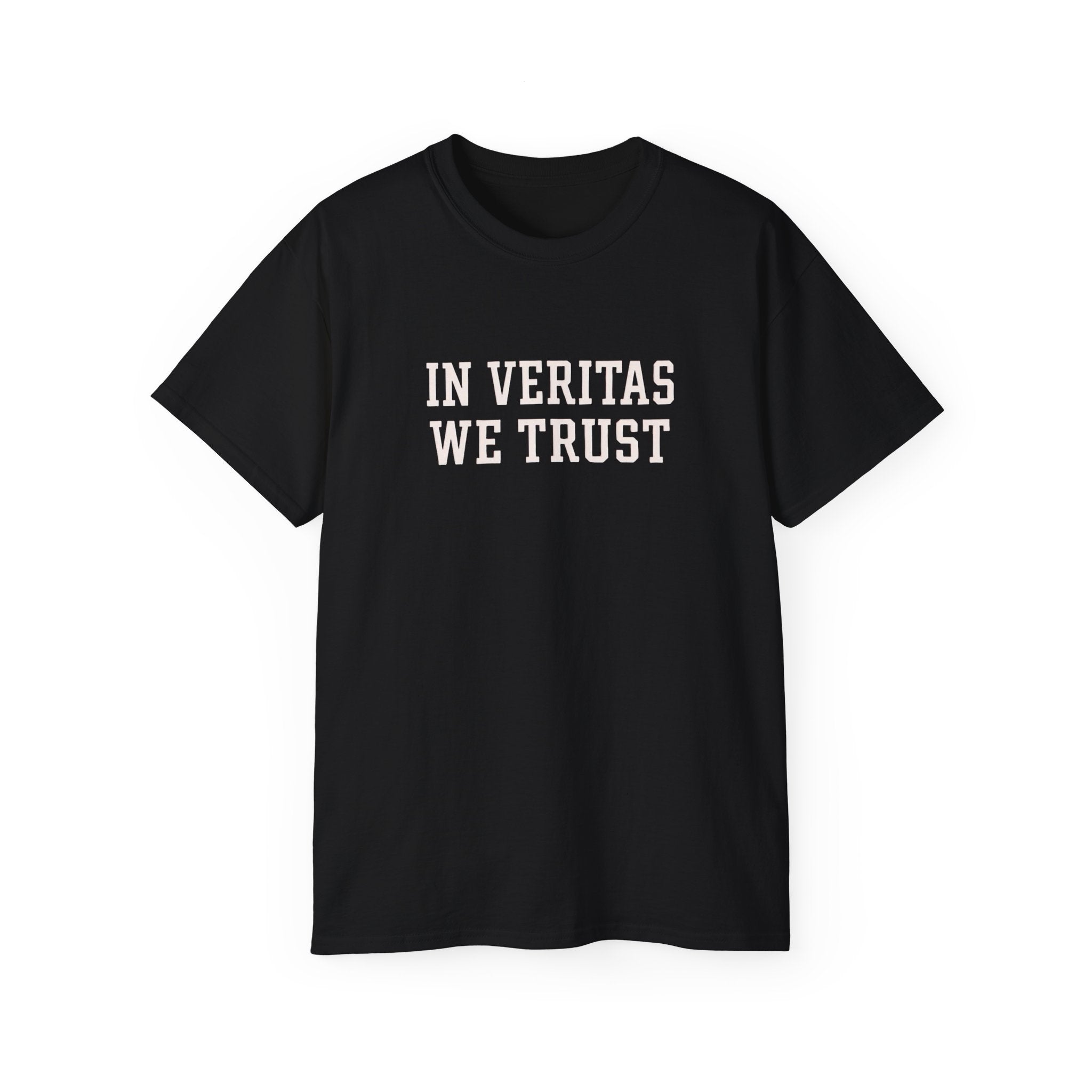 In Veritas We Trust Harvard Anti Trump, Protest Shirt, Political Activist Gift, Statement Tee, College Shirt