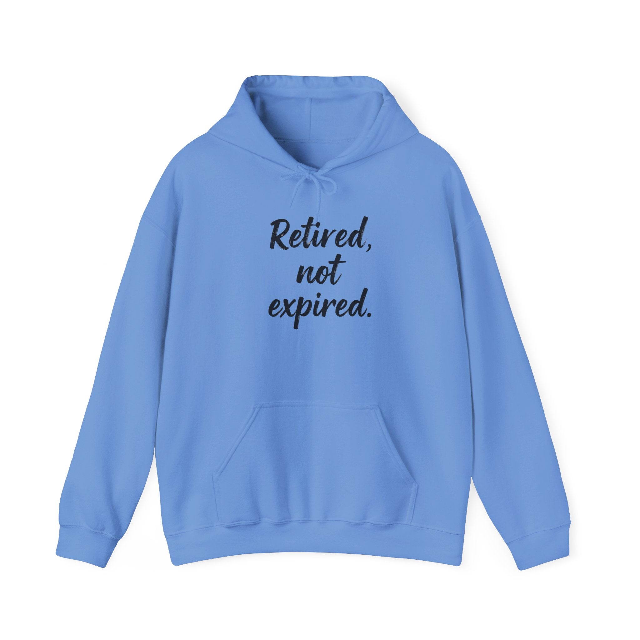 Retired Not Expired Funny Retirement Gift Heavy Blend Hoodie, Adventure Before Dementia, Retired Hooded Sweatshirt, Retirement Gift