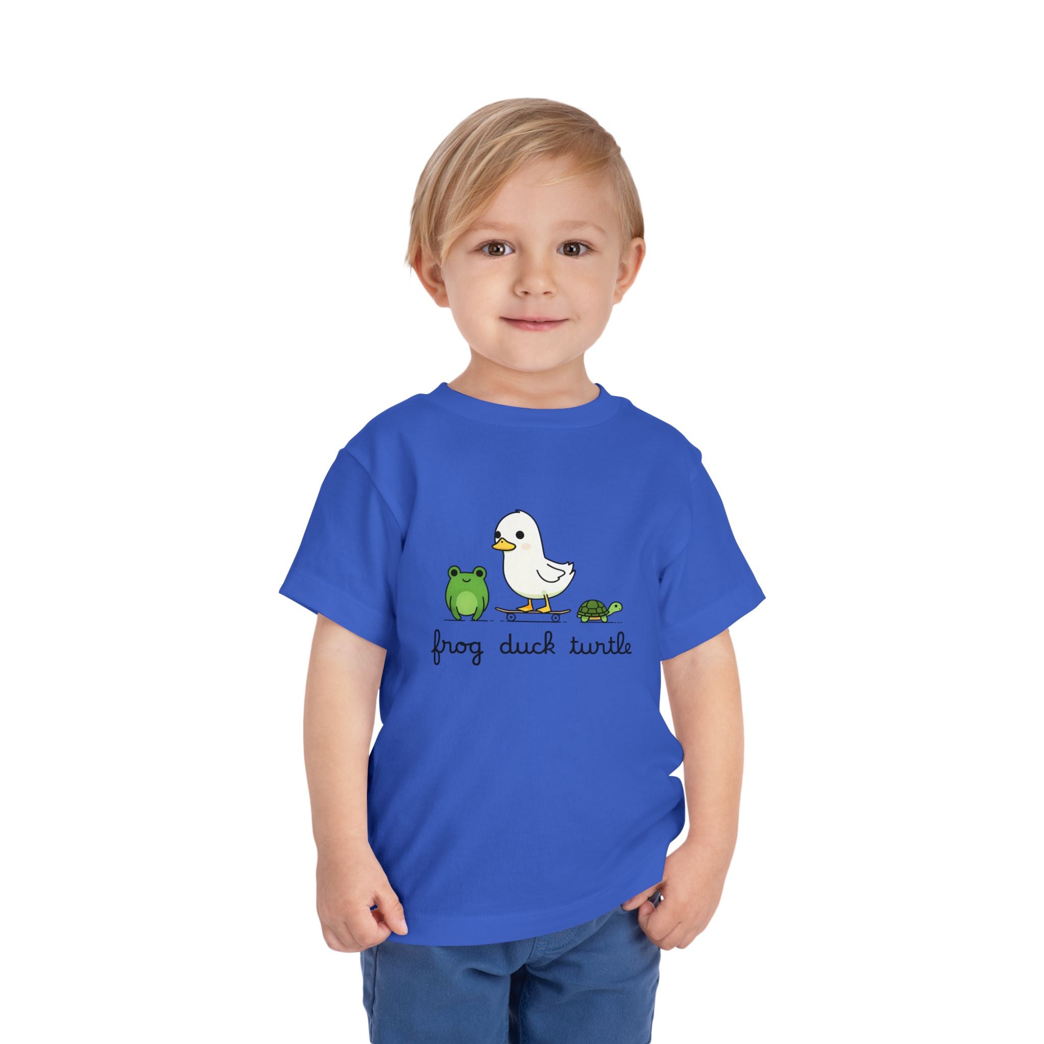 FDT Protest Human Rights Frog Duck Turtle Design - Kids Activism Shirt, Social Justice Top, Youth Equality Tee, Protest Animal