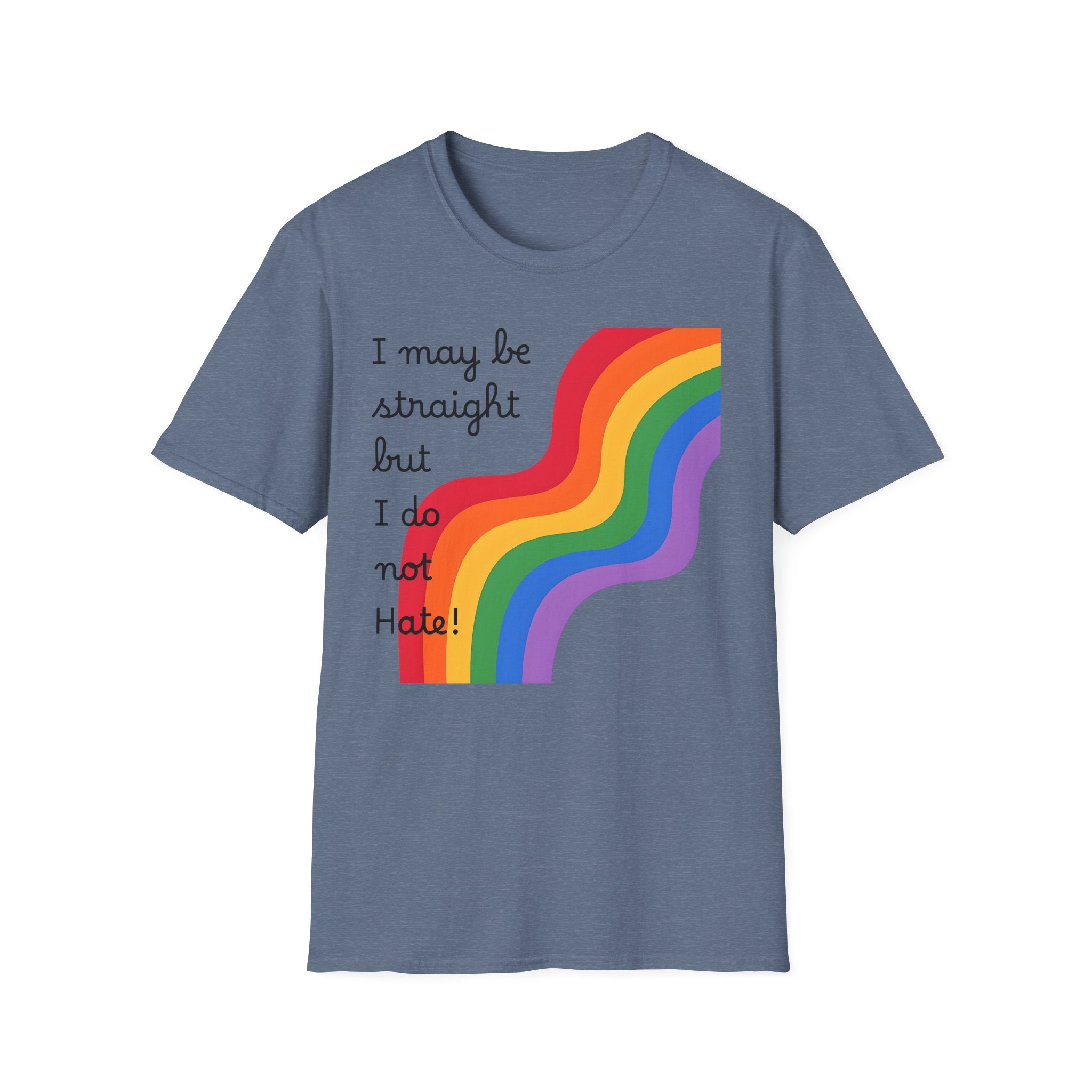 Pride Month Supporter T-Shirt, LGBTQ Ally Tee, Rainbow Love Gift, Unisex Pride Shirt, LGBTQ Pride Parade Apparel