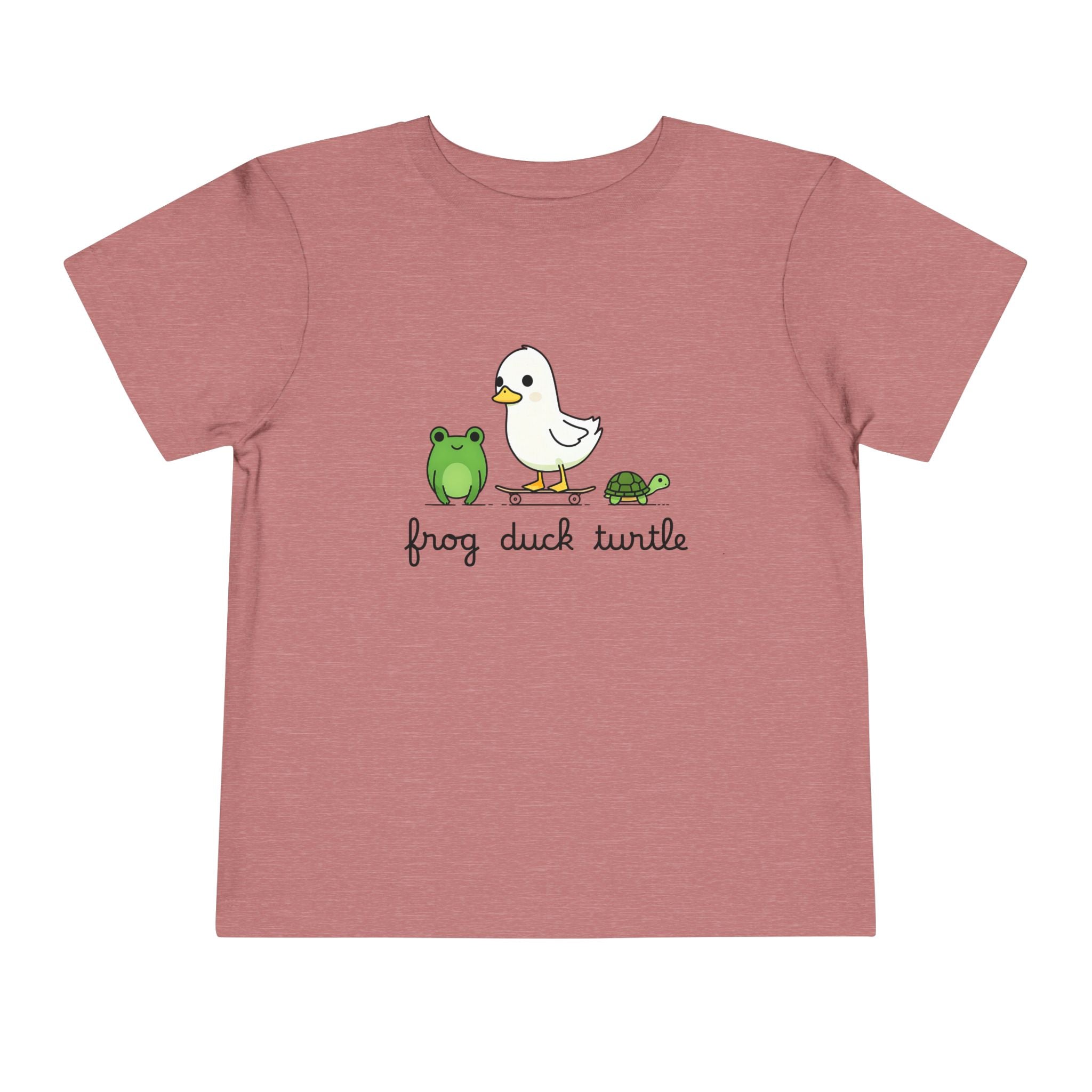 FDT Protest Human Rights Frog Duck Turtle Design - Kids Activism Shirt, Social Justice Top, Youth Equality Tee, Protest Animal