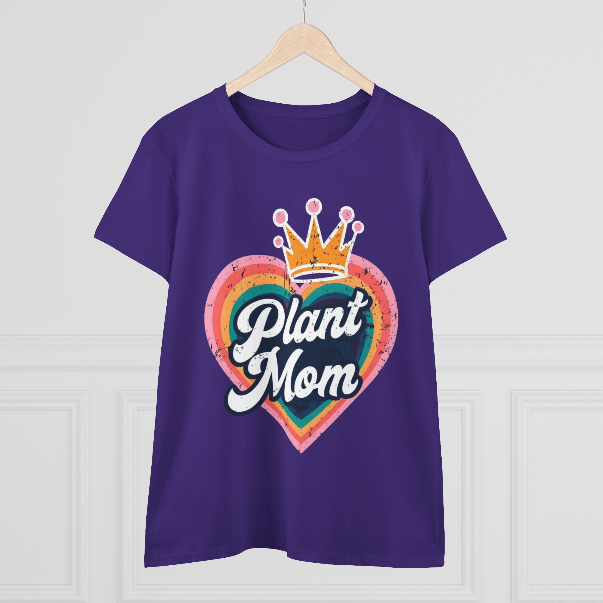 Plant Mom Cotton Tee - Perfect Gift for Plant Lovers, Women's Graphic Shirt, Casual Wear, Eco-Friendly Fashion, Birthday Gift garden