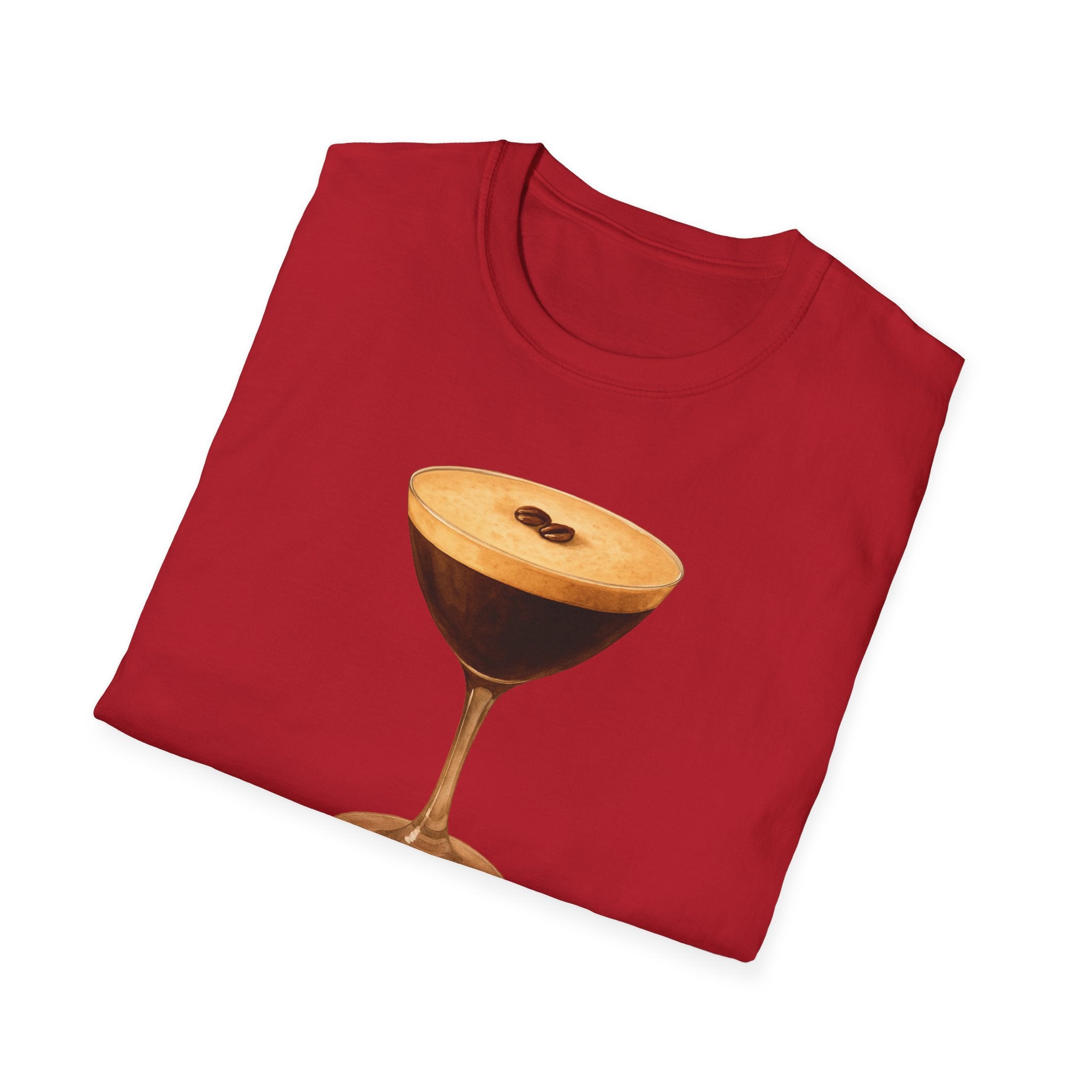 Espresso martini Coffee drink Lover's Unisex T-Shirt - Perfect Gift for Baristas, Coffee Enthusiasts, Birthday, Holidays, Casual Wear