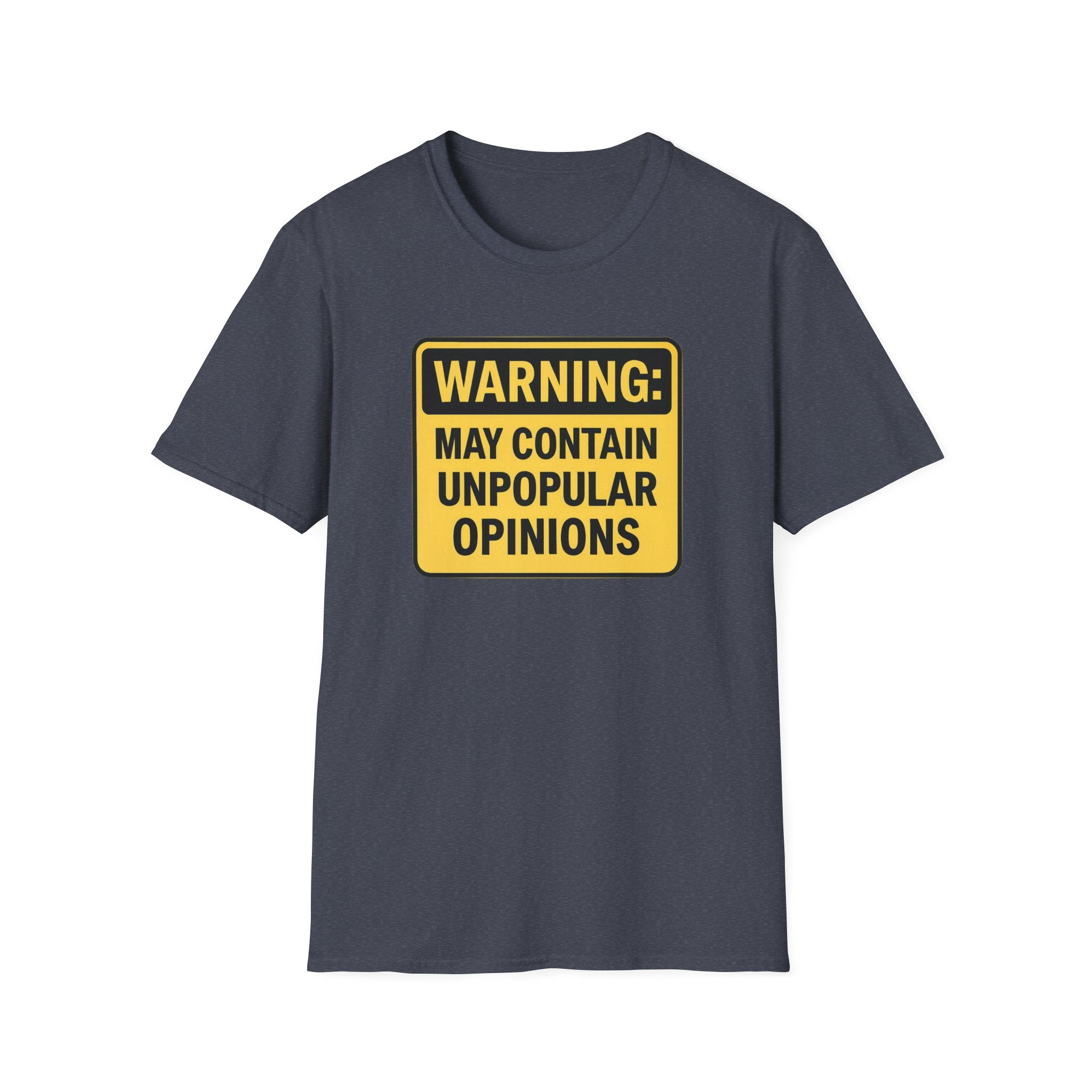 May contain unpopular opinions Fun Unisex T-Shirt, gift Christmas Softstyle Graphic Tee, Casual Wear, Independence Day Gift, Statement Shirt