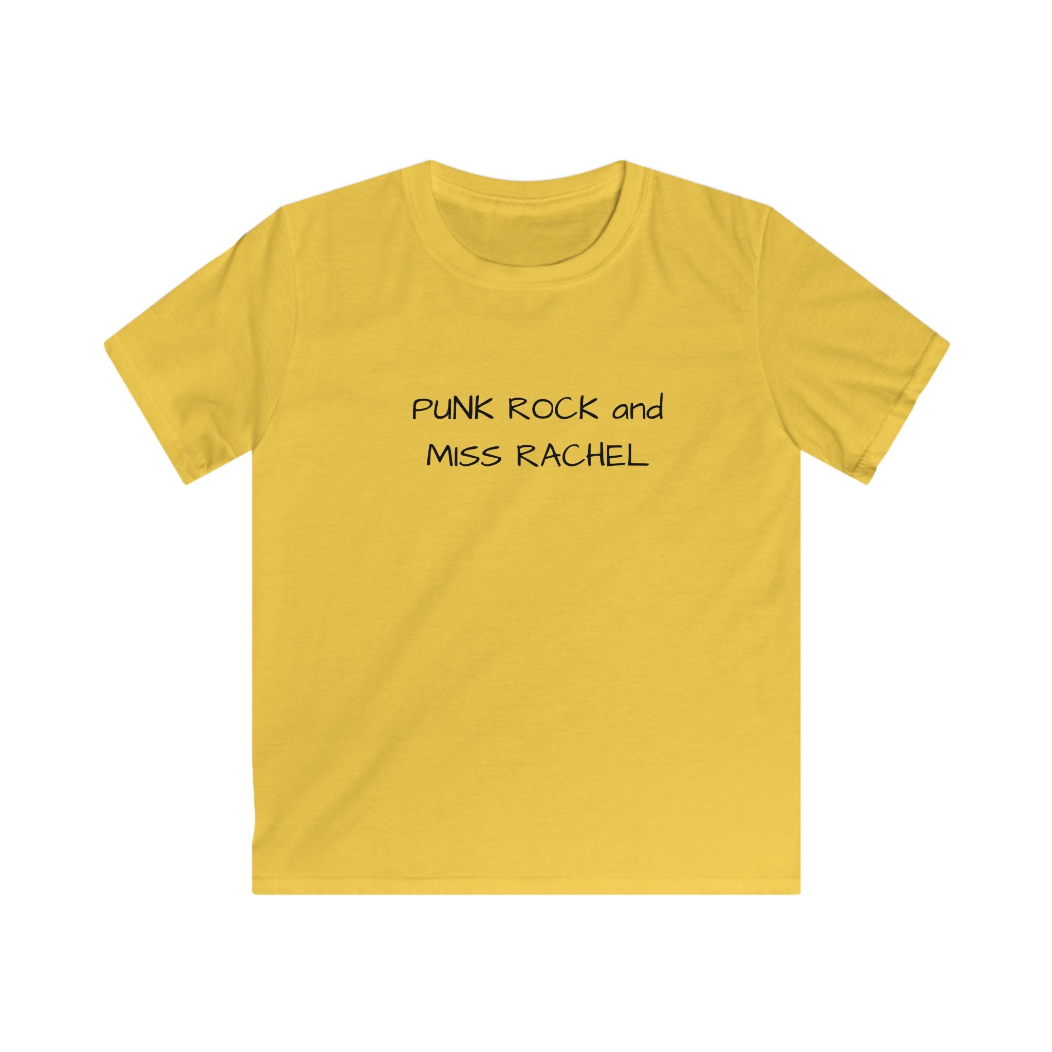 Kids Tee - Punk Rock and Miss Rachel Design