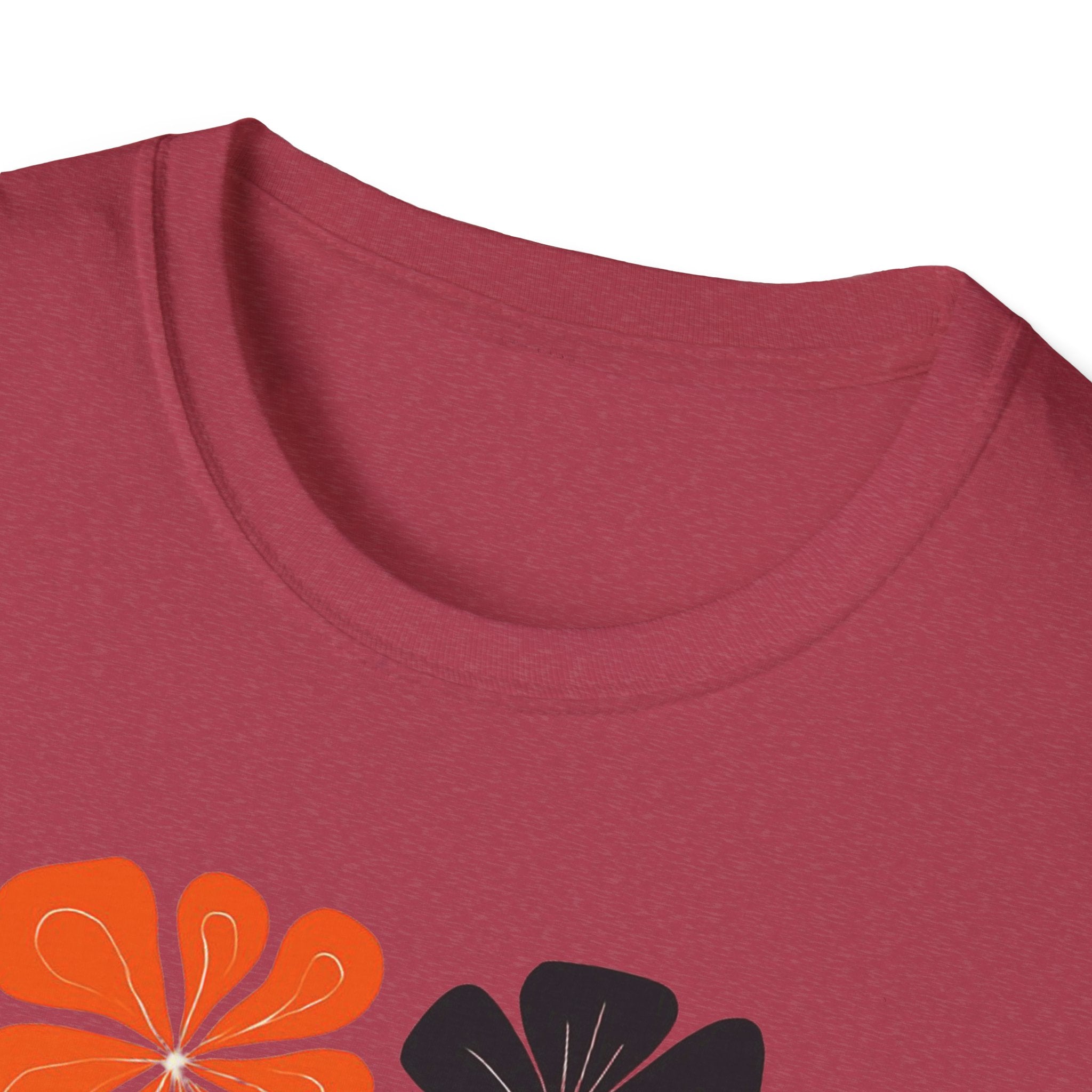 Raising wild flowers, one tantrum at a time Mom Life Unisex Softstyle T-Shirt, Gifts for Toddler Moms, Raising Wildflowers, floral  Apparel