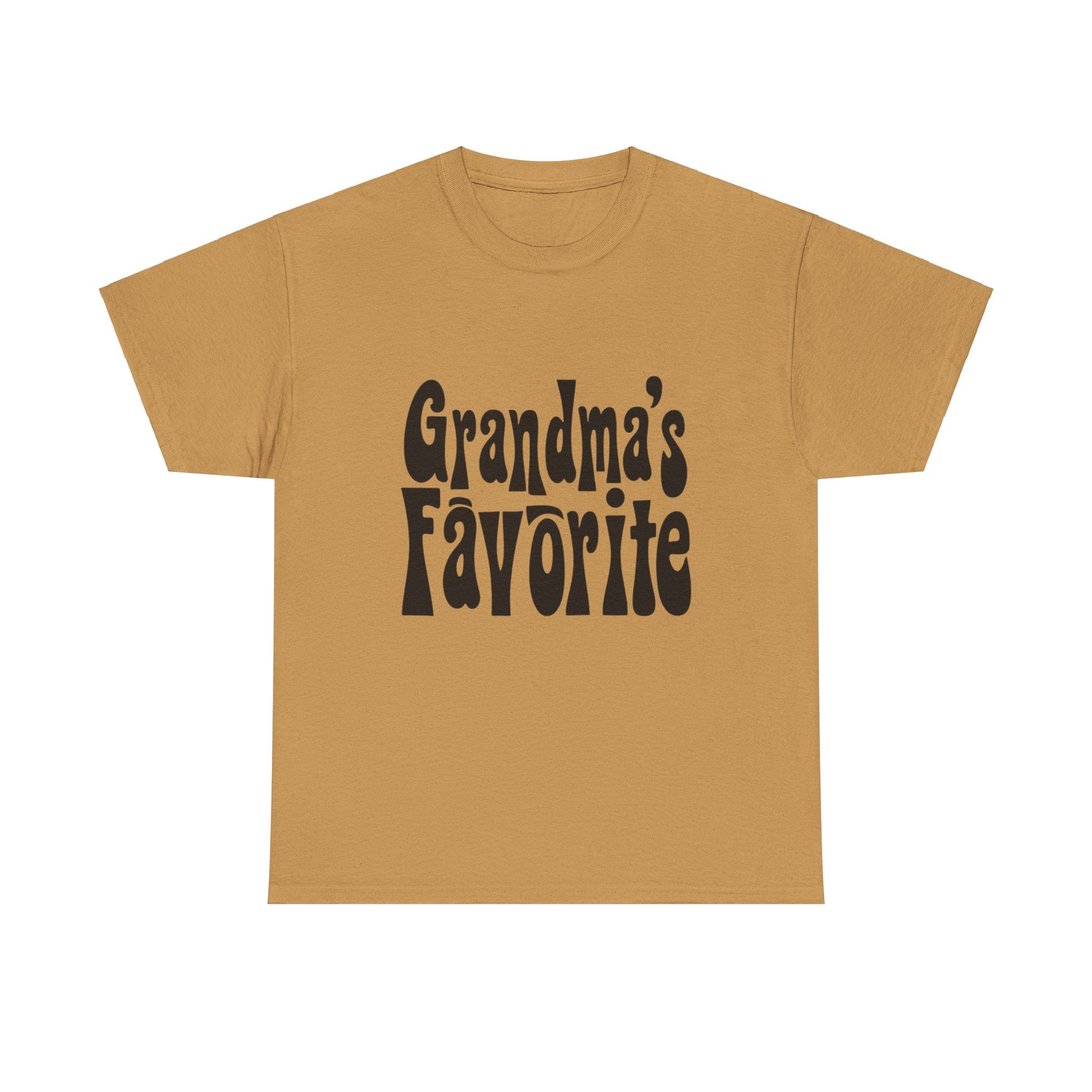 Grandma's Favorite Unisex Tee, Family Love T-Shirt, Gift for Grandma, Birthday Present, Family Reunion Shirt
