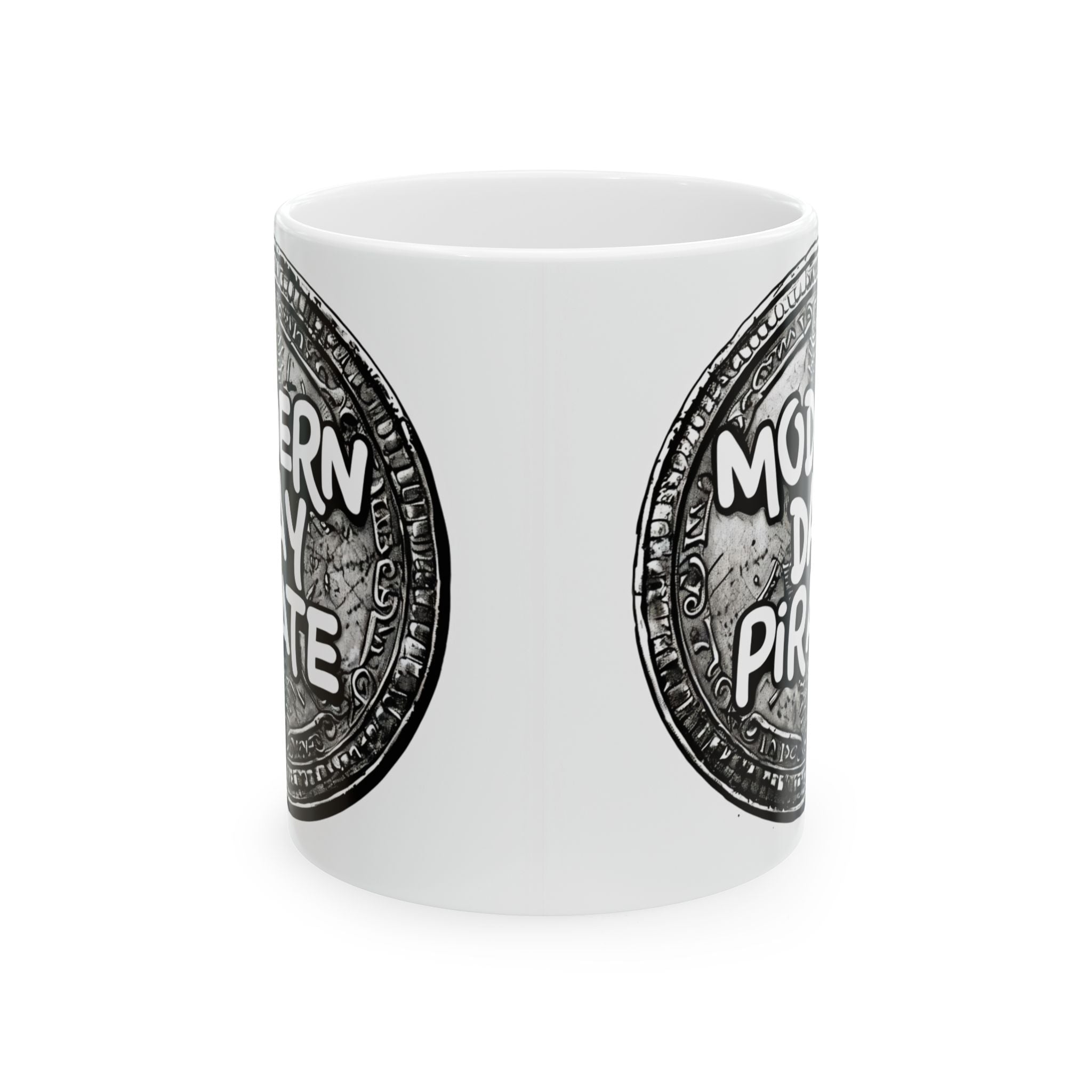 Mug - modern day pirateTreasure Hunter Metal Detecting Pirate Adventure Design dirt fishing