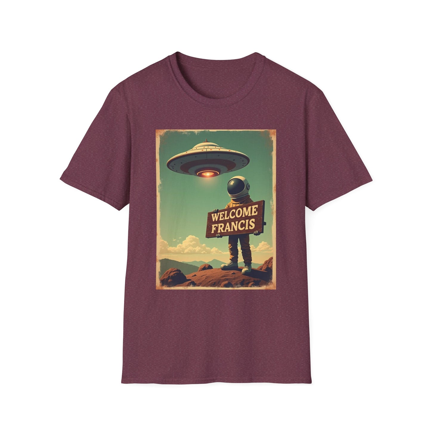 Unisex Softstyle T-Shirt - Welcome Francis Design