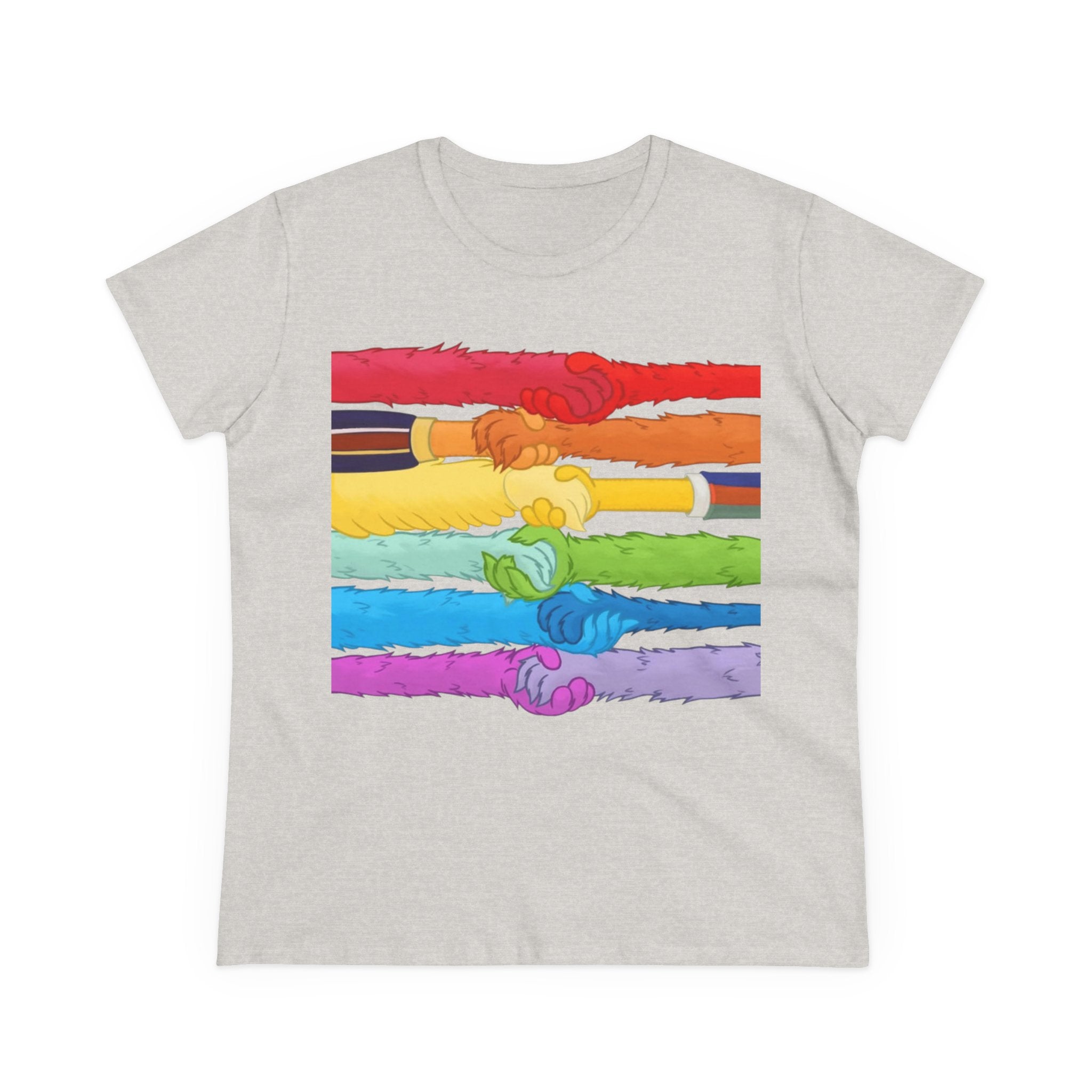 Kindness and diversity count! Pride Unity Tee, LGBTQ+ Cotton T-Shirt for Celebrations, Rainbow Design, Equality Shirt,  anti Trump Wear