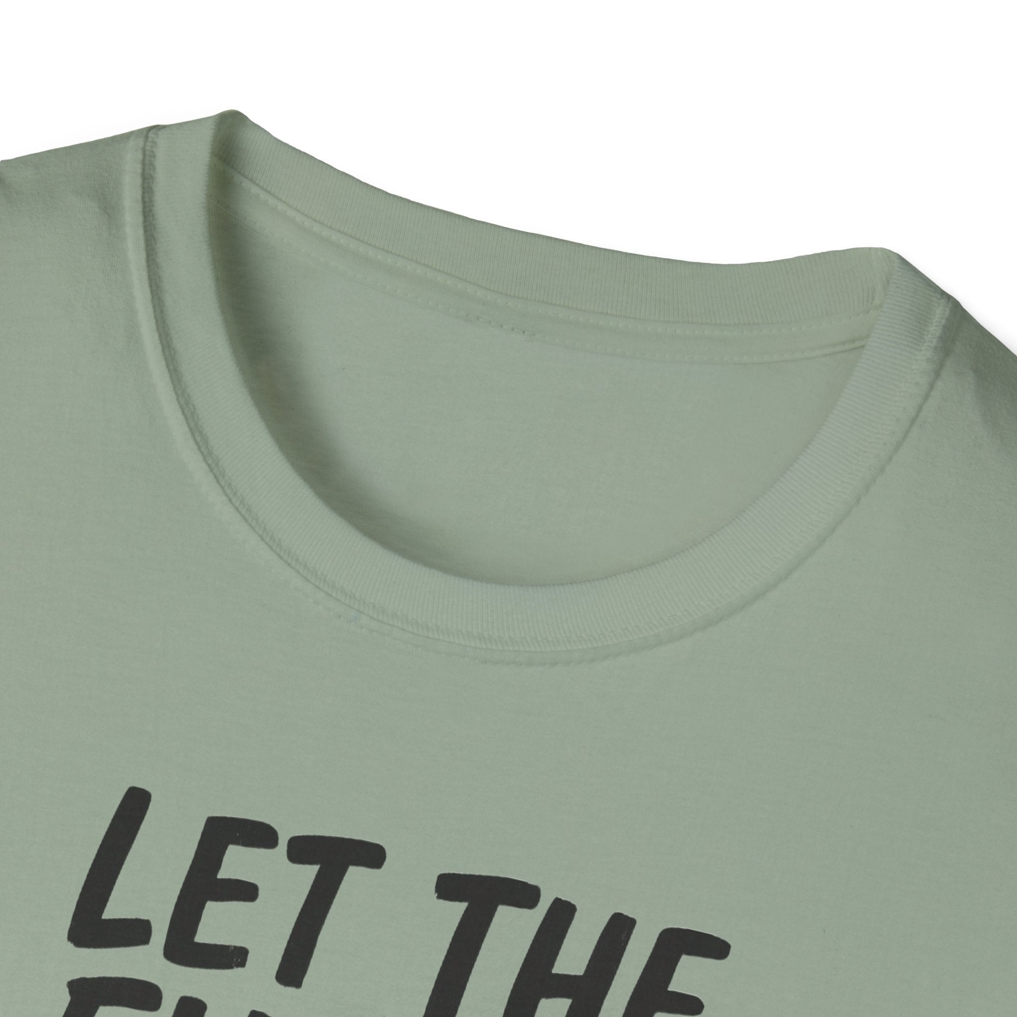 Let the Fun Be Gin Tee, Gin Cocktail Party T-Shirt, Let the Fun Be Gin Tee, Unisex Drinking Shirt, Softstyle Alcohol Top, Mixology Gift