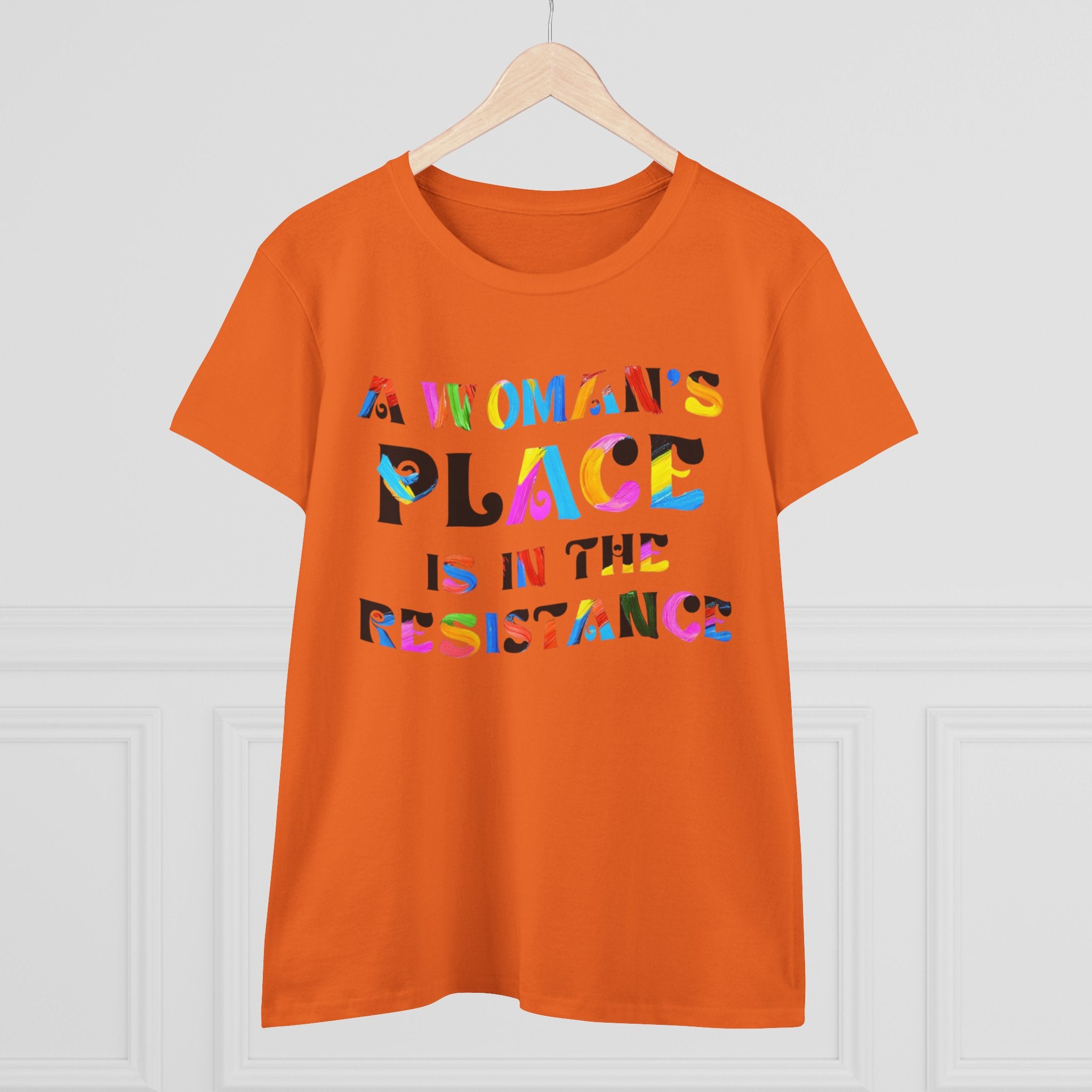 A womans place Feminist Tee, Women's Rights Shirt, Protest Activist Top, Social Justice Clothing, Feminism Tshirt No Kings