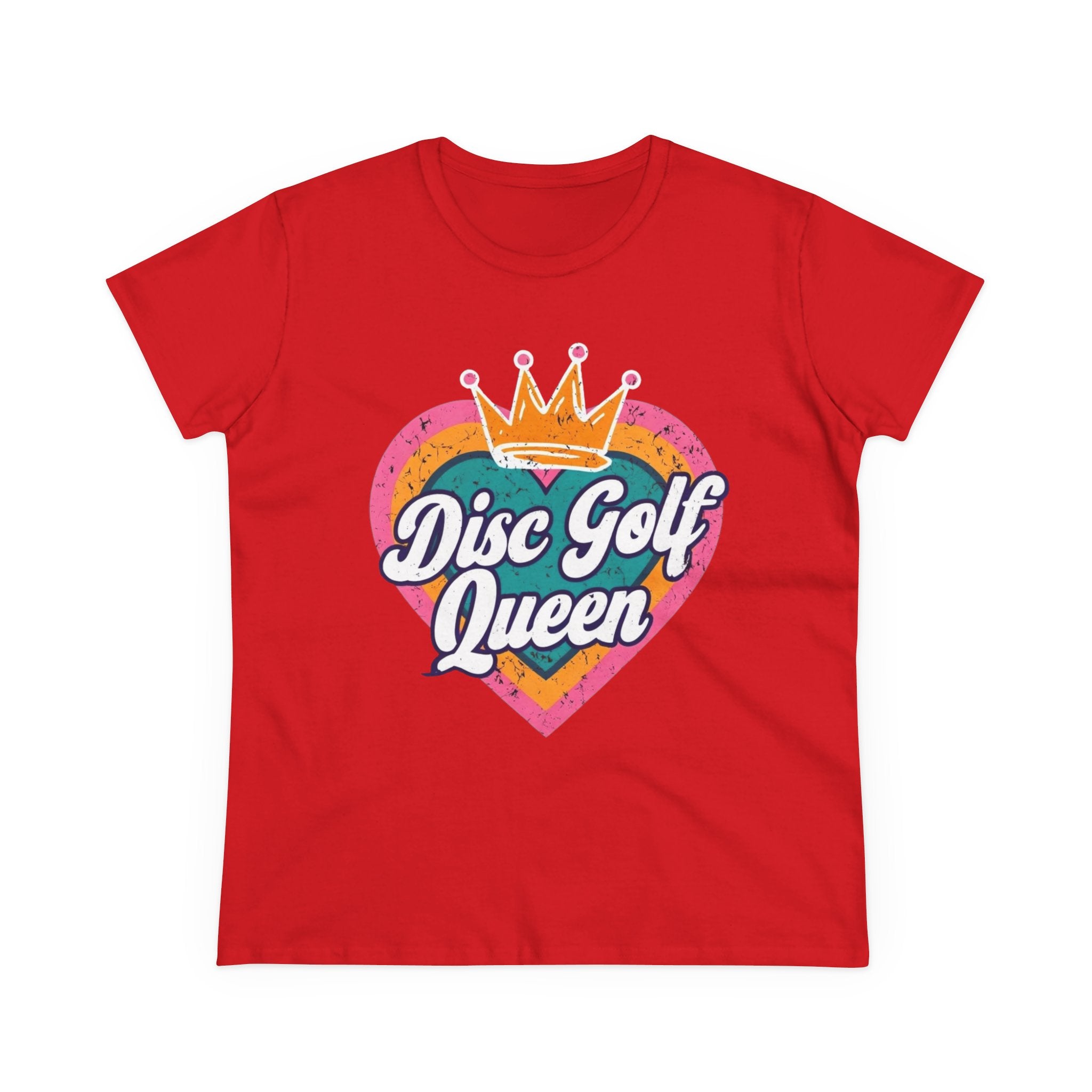 Disc Golf Queen Women's Tee, Fun Disc Golf T-Shirt, Sporty Graphic Tee, Gift for Disc Golf Lovers, Casual Outfit, Summer Wardrobe