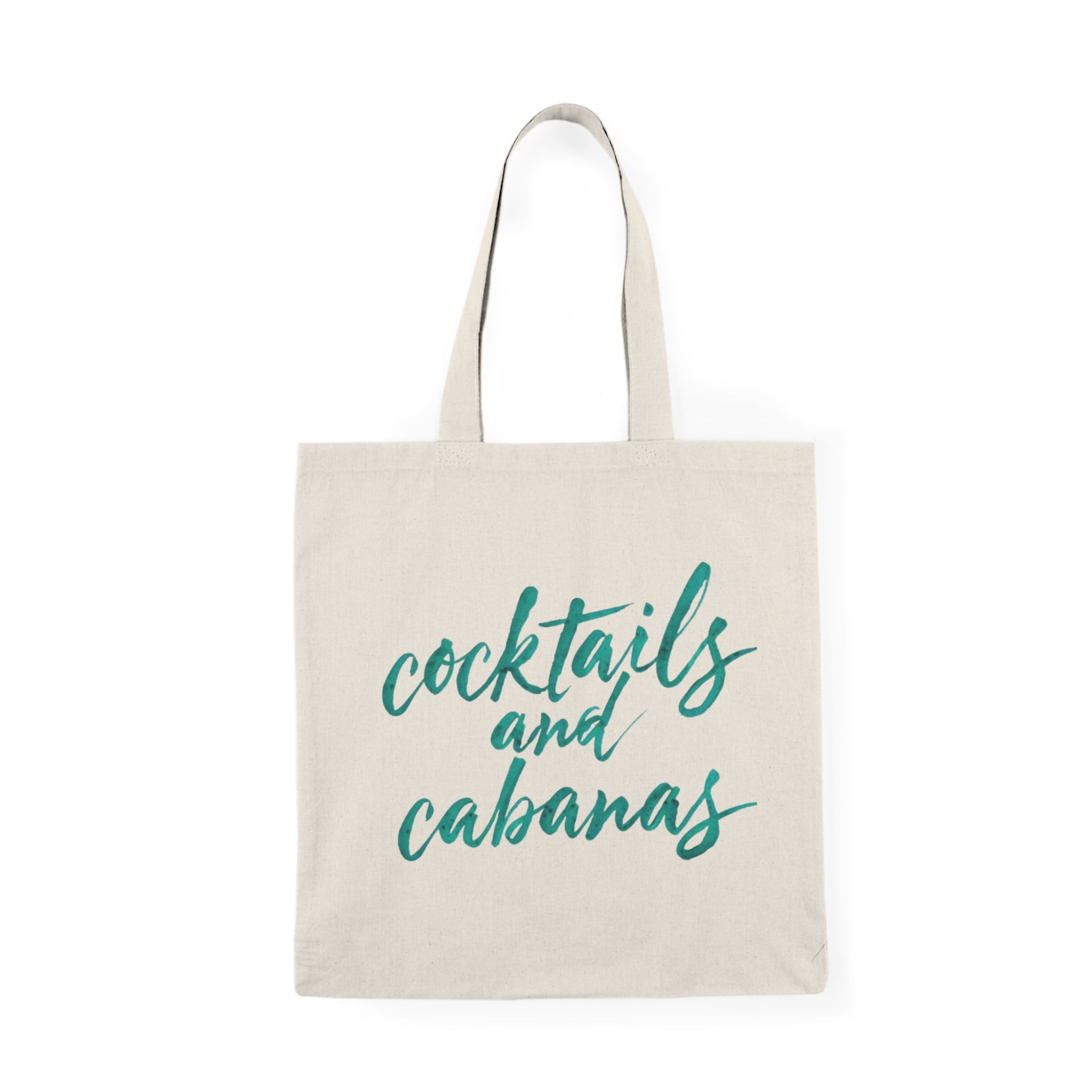 Beach Vibes Tote Bag, summer Cocktails and Cabanas Canvas Tote, Boho Beach Bag, Vacation Tote, Weekend Getaway Bag, Reusable Shopping Bag