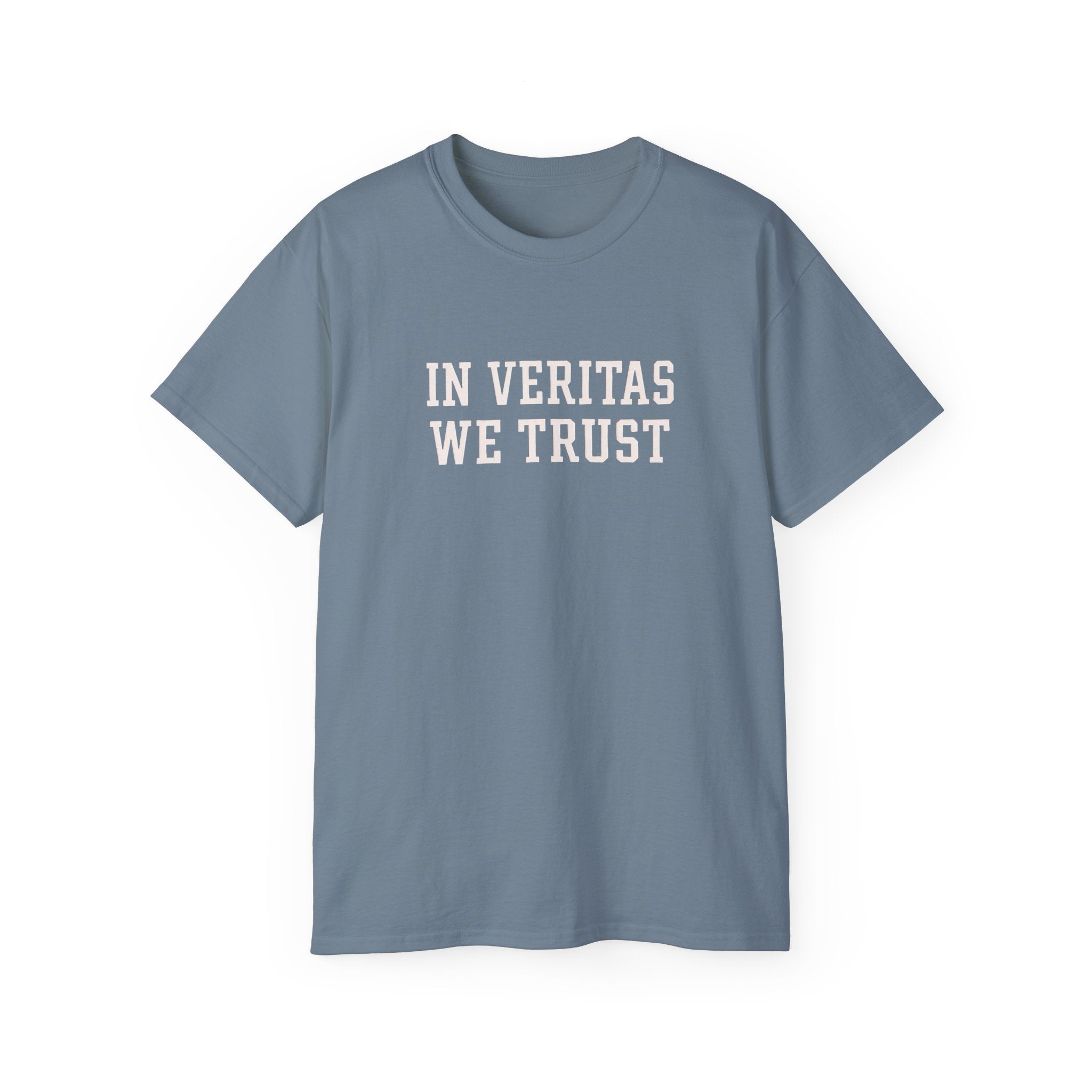 In Veritas We Trust Harvard Anti Trump, Protest Shirt, Political Activist Gift, Statement Tee, College Shirt