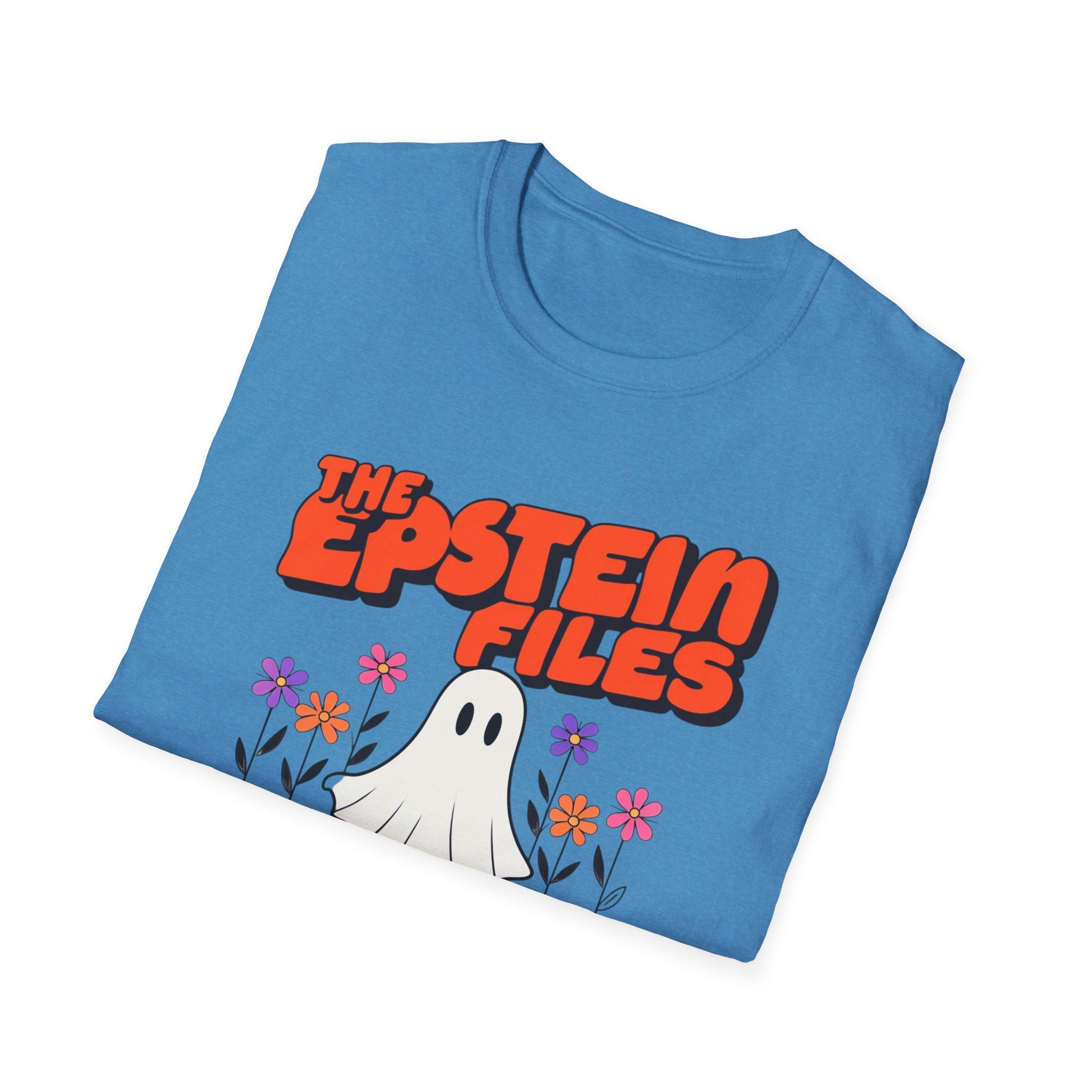 Ghost Political Halloween Unisex T-Shirt, Epstein Files Ghost Anti Trump Tee, Protest Shirt, Funny Political Gift, Conspiracy Theory Tee