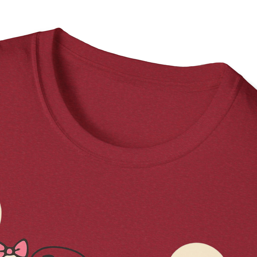 Spooky Ghost Boo Bow Cute Halloween Unisex T-Shirt, Halloween Shirt, Ghost Costume, Halloween Party Shirt, Spooky Tee, Cute Halloween Top