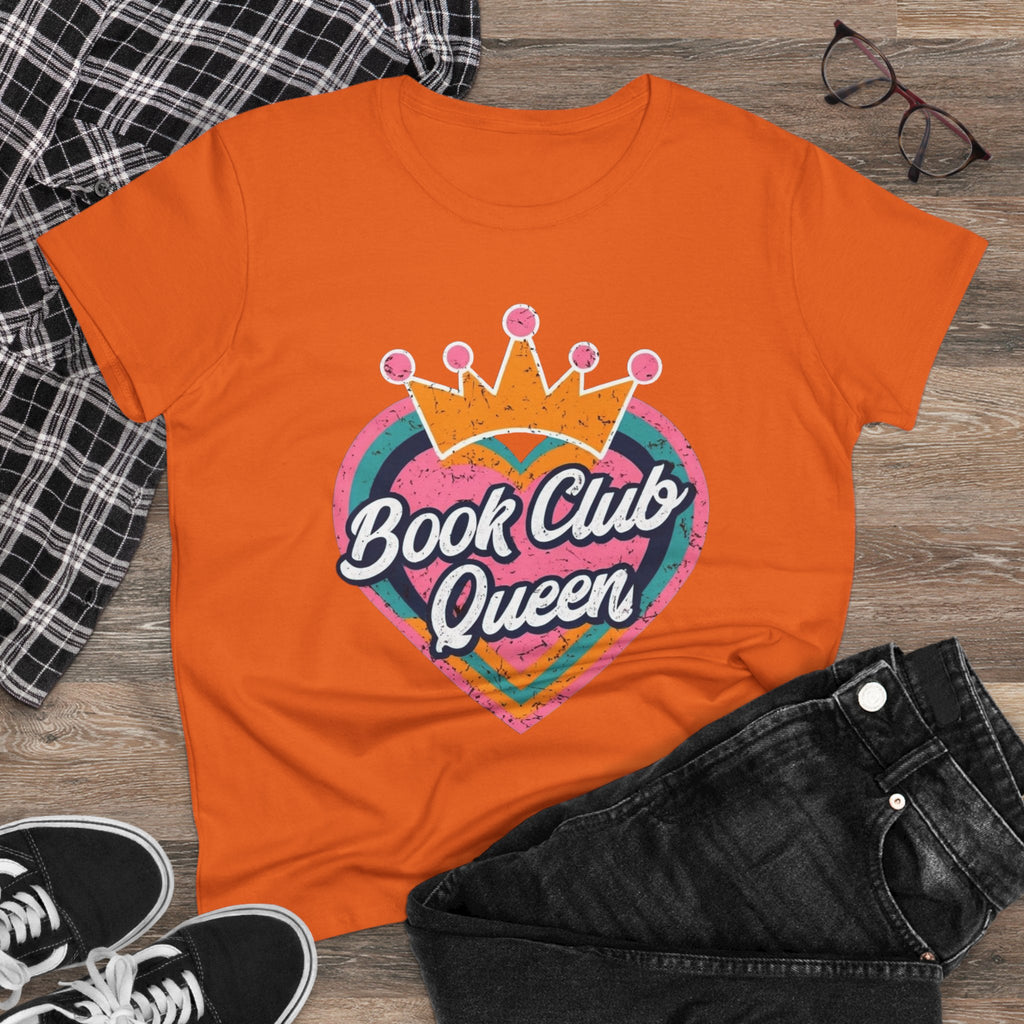 Book Club Queen Women's Tee - Perfect T-Shirt for Book Lovers, Great Gift for Readers, Cozy Casual Apparel, Ideal for Book Club [...]