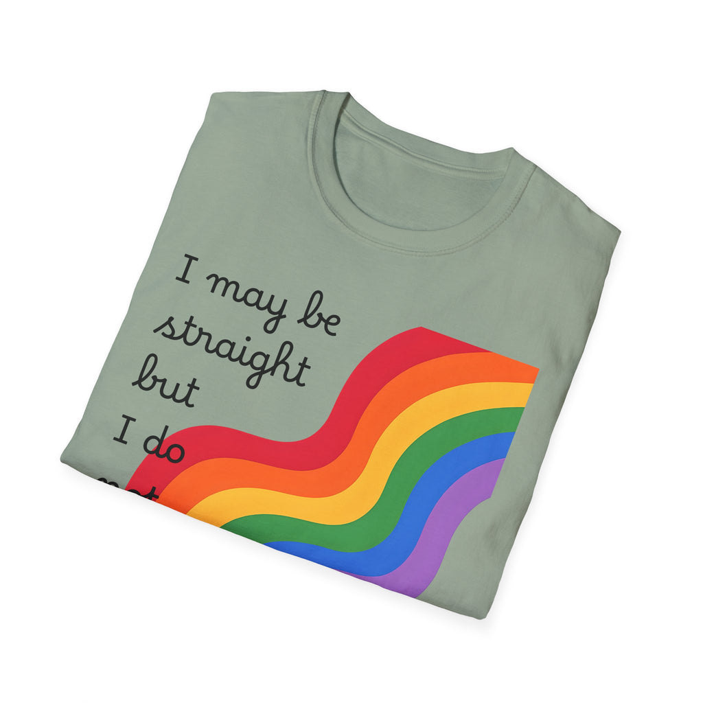 Pride Month Supporter T-Shirt, LGBTQ Ally Tee, Rainbow Love Gift, Unisex Pride Shirt, LGBTQ Pride Parade Apparel