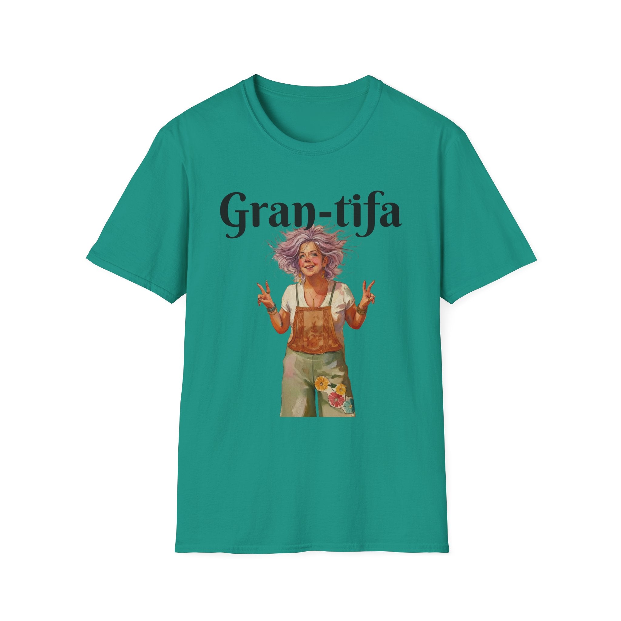 Gran-tifa Anti-Fascist T-Shirt — Political Activist Tee Grandma gift