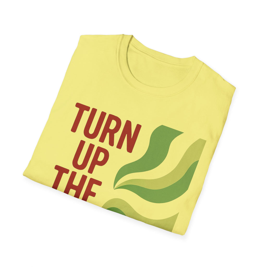T-Shirt Turn Up The Volume New York Zohran Mamdani Political Streetwear