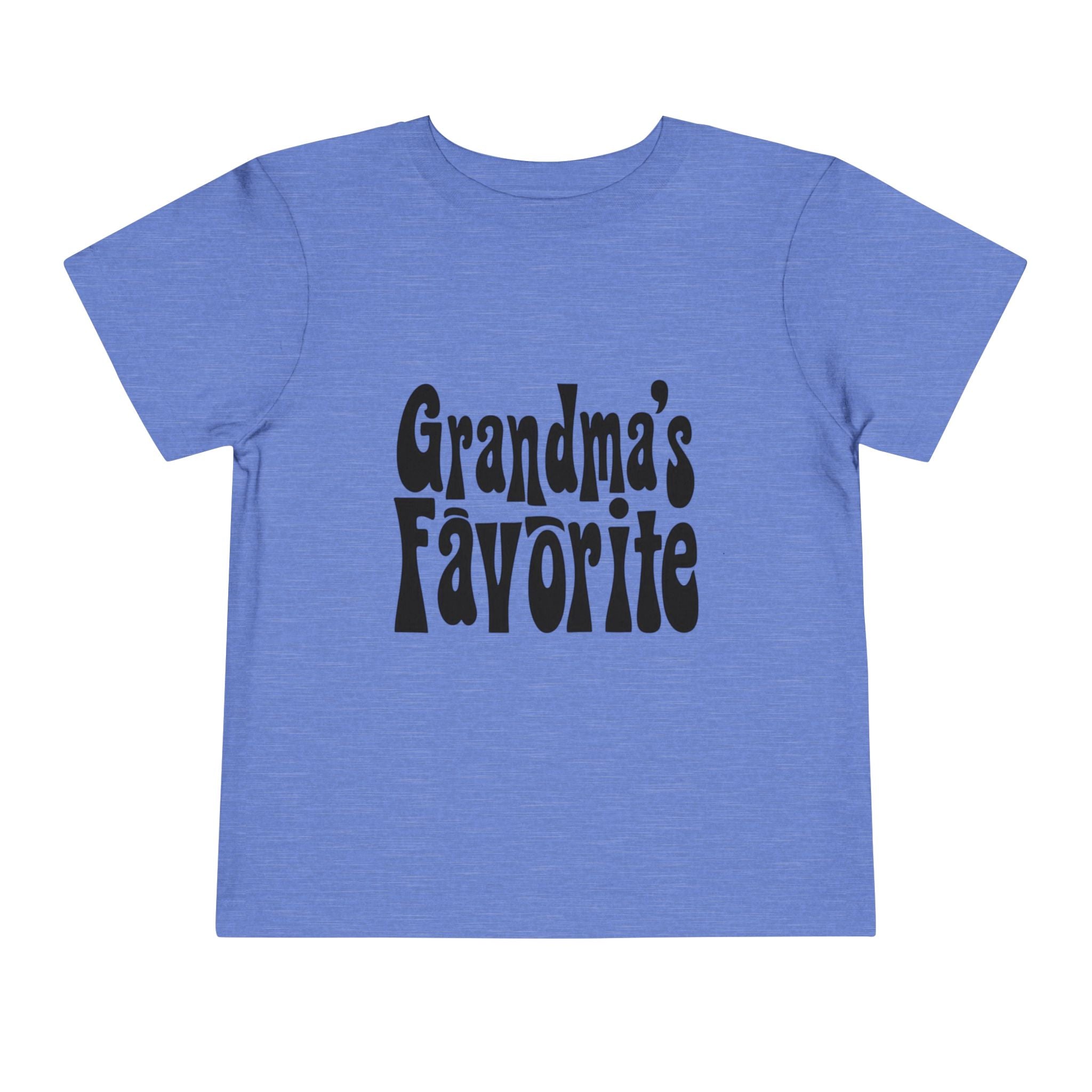 Grandma's Favorite Toddler Tee, Kids Tshirt, Funny Family Shirt, Grandmother Gift, Birthday Present
