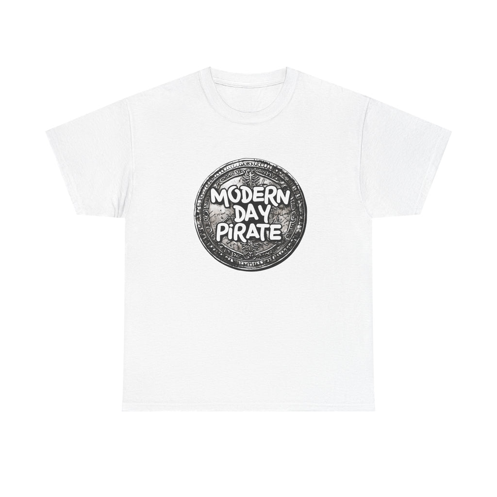 Metal Detecting Pirate Unisex Tee, History Buffs Coin Collector Shirt, Adventure T-Shirt, Pirate Lover Gift, Treasure Hunter Top