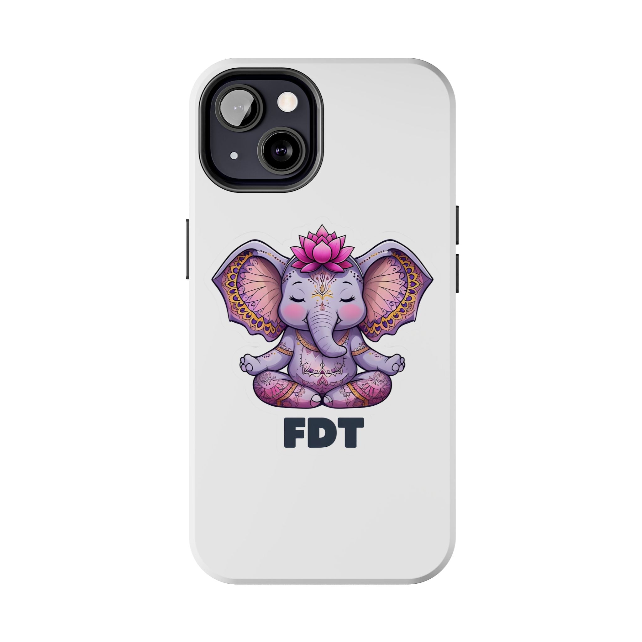 Tough Phone Cases, FDT Anti Trump protest, Anti Trump phone cover, Protest slogan case, elephant cell phone protection, Political statement