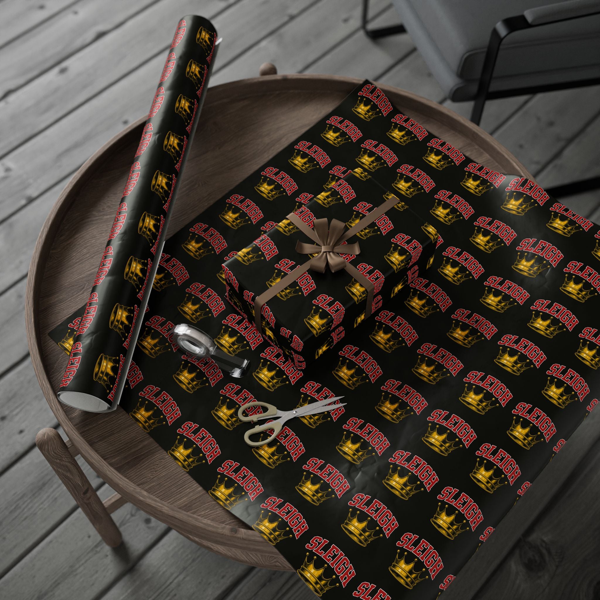 Wrapping Paper - Sleigh Queen Christmas Gift Wrap Slay Queen