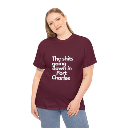 This Shits Going Down Unisex Heavy Cotton Tee - Sweet Frankie’s 