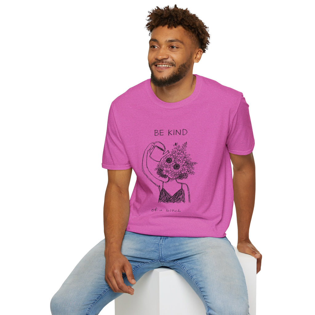 Be Kind of a Bitch Floral T-Shirt — Bold Feminine Graphic Tee