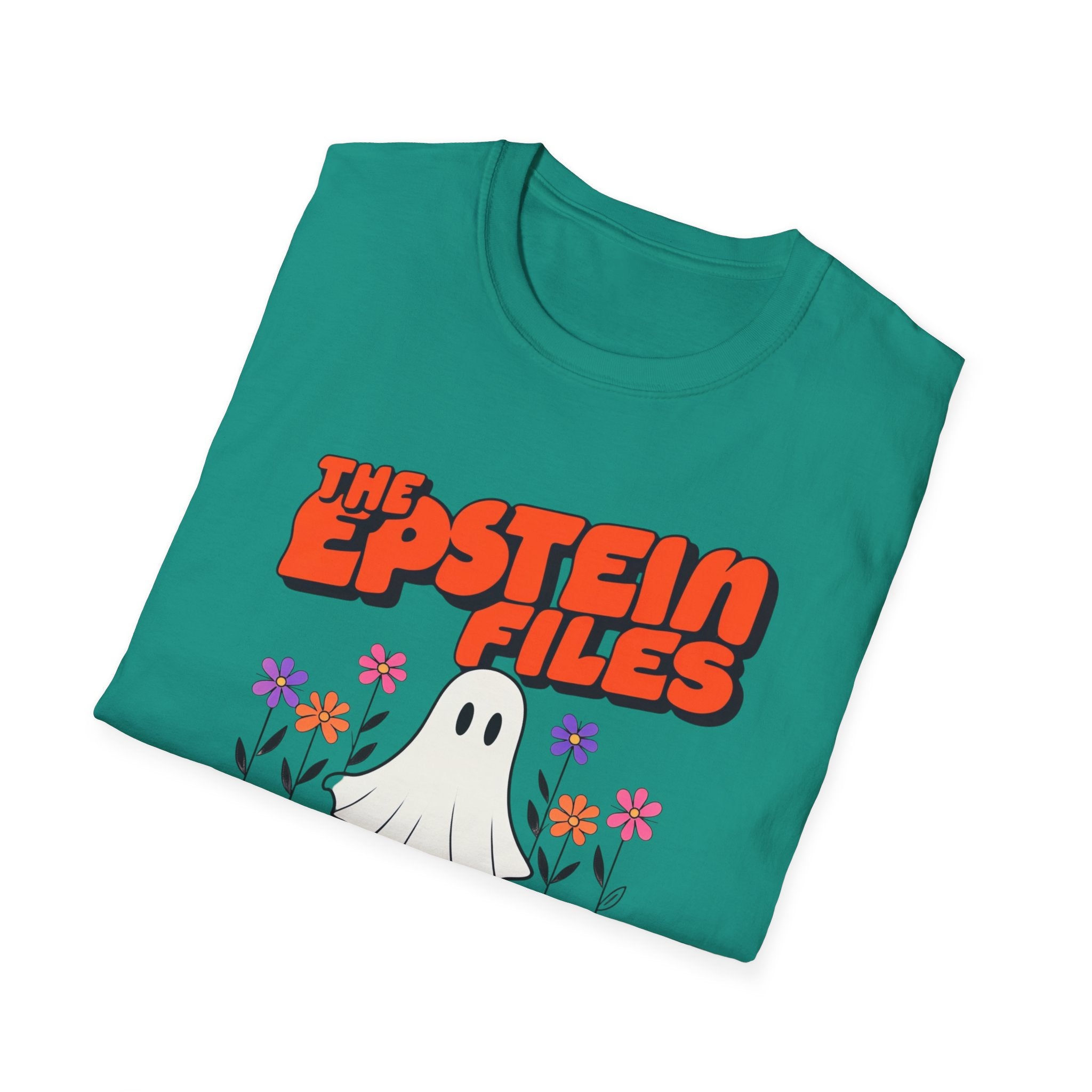 Ghost Political Halloween Unisex T-Shirt, Epstein Files Ghost Anti Trump Tee, Protest Shirt, Funny Political Gift, Conspiracy Theory Tee