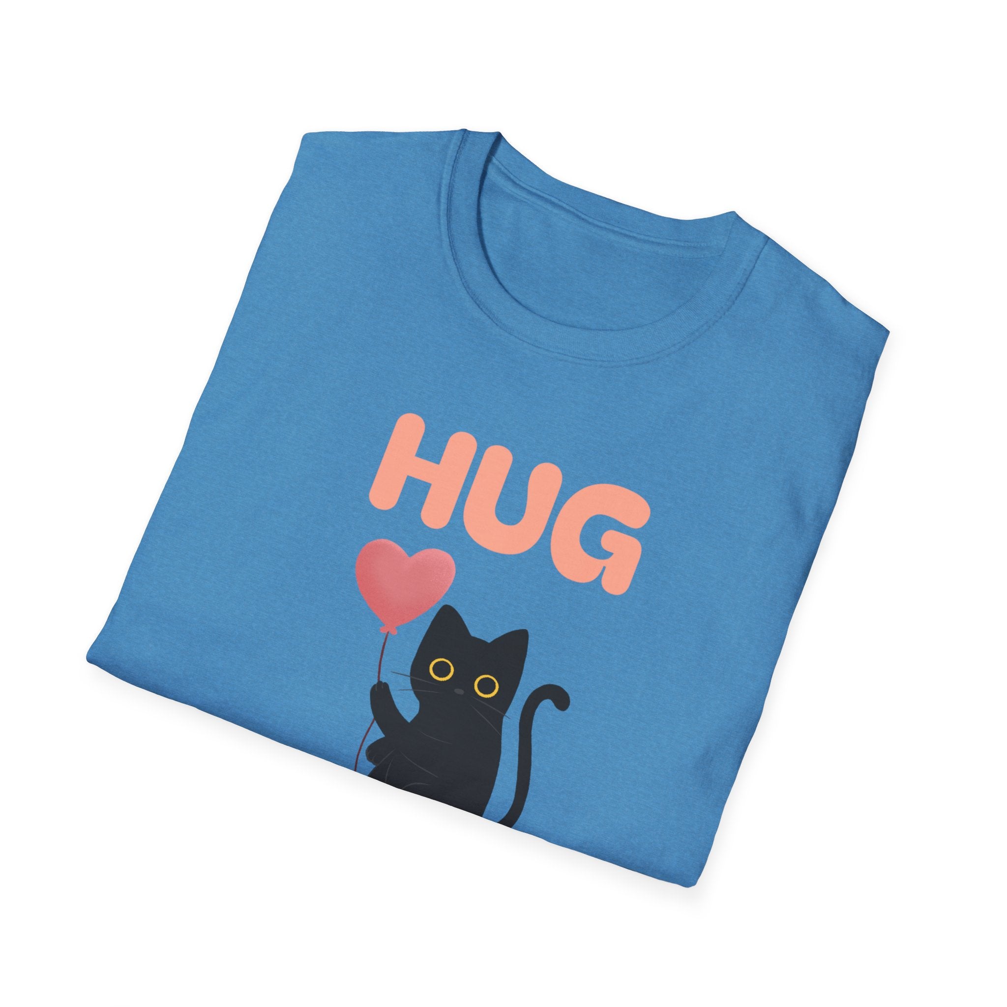 Hug Dealer fun cat Unisex Softstyle T-Shirt, Funny Cat Lover Gift, Cute Tee, Cat Mom Shirt, Trendy Graphic Tee Christmas gift sarcasm