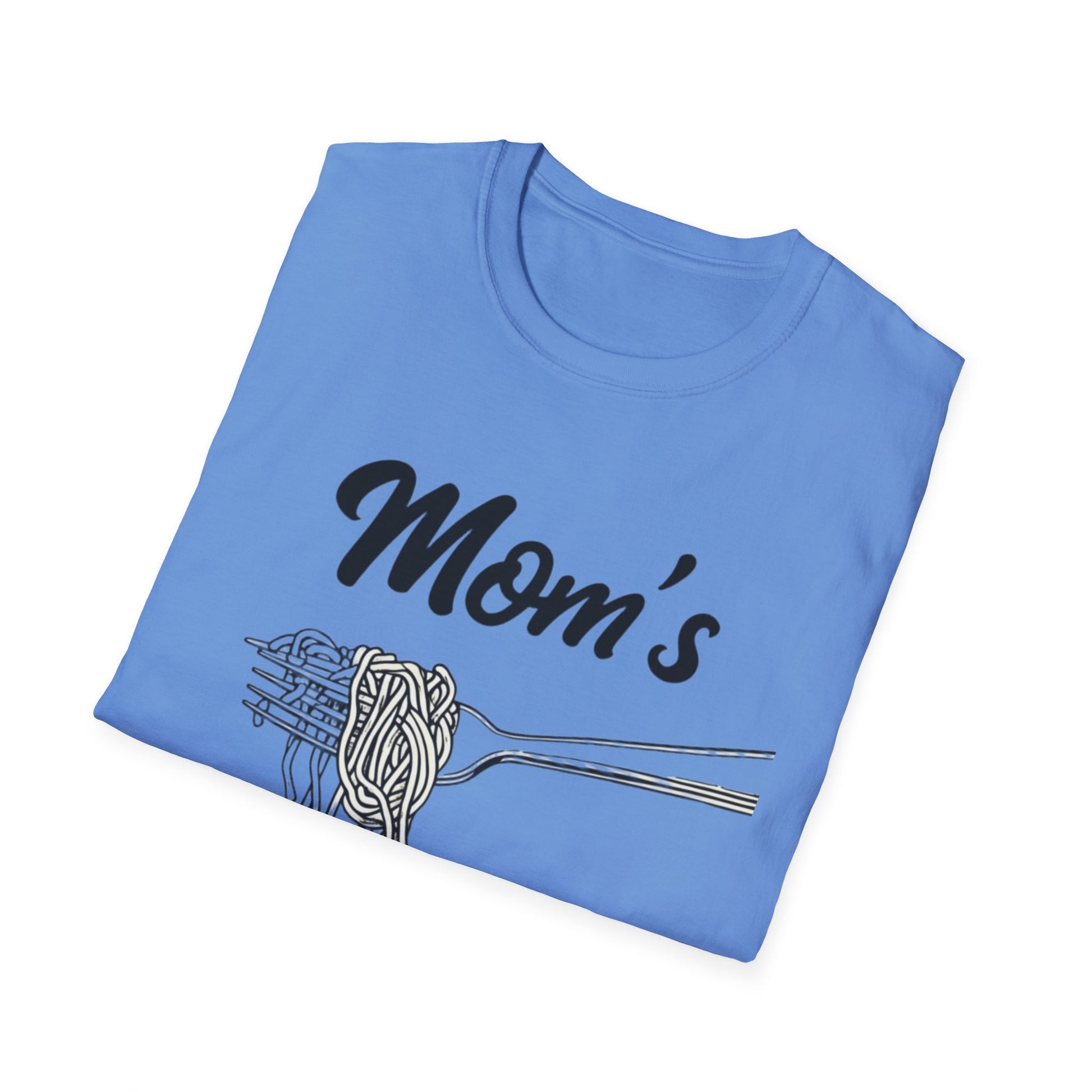 Mom's spaghetti Pasta Love T-Shirt, Gift for Moms, Funny Food Shirt, Family Gathering Top, Casual Wear, Mother's Day Gift rap lyrics