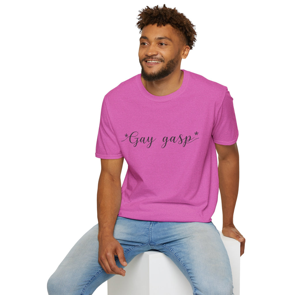 Gay Gasp T-Shirt pride gift fun gift
