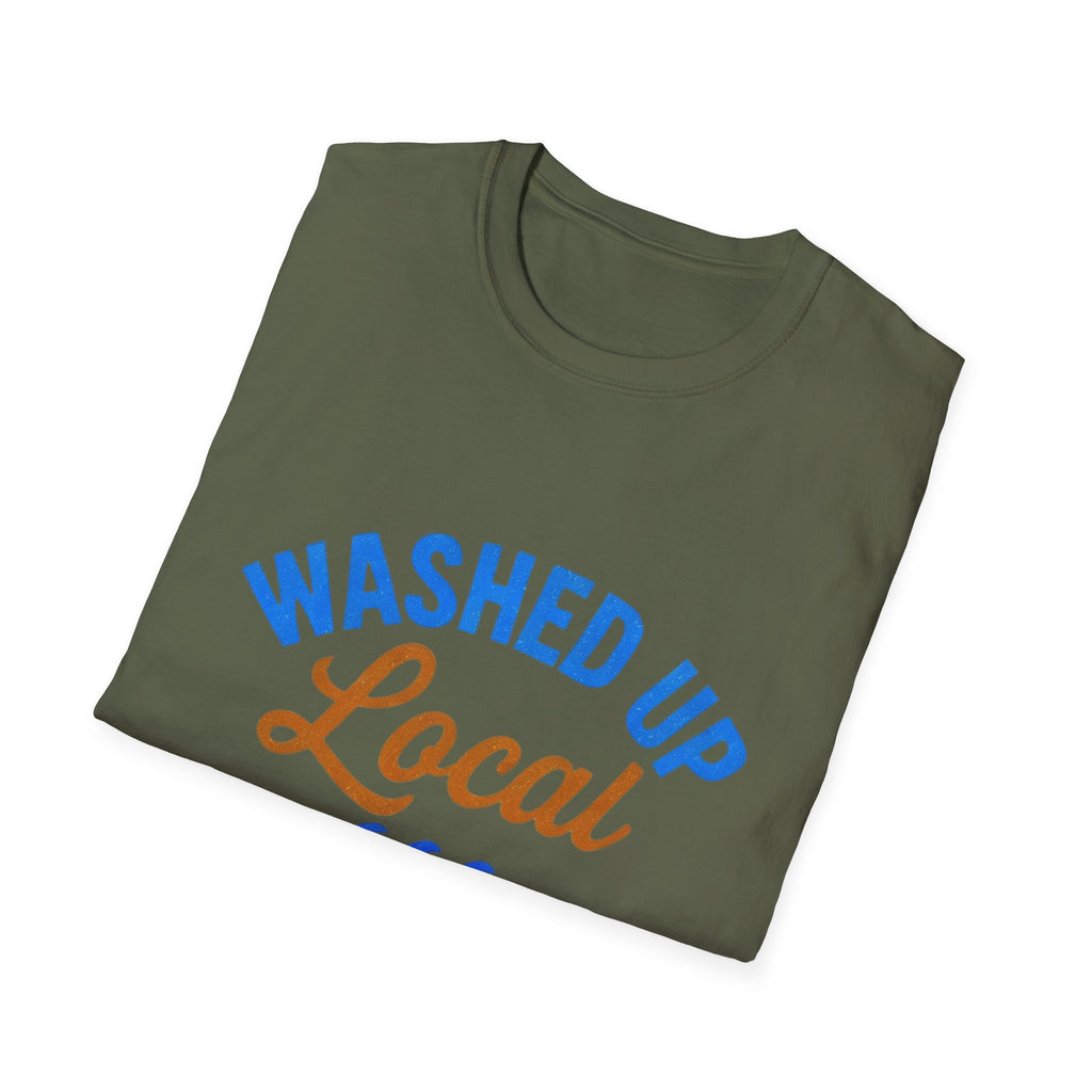 Washed Up Local T-Shirt — Coastal Surf & Beach Vibes Tee