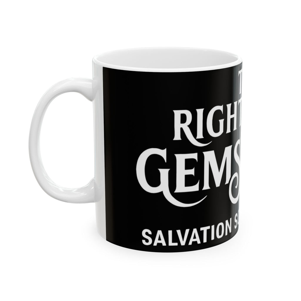 Mug, Right Wing Gemstones Ceramic mug anti Trump