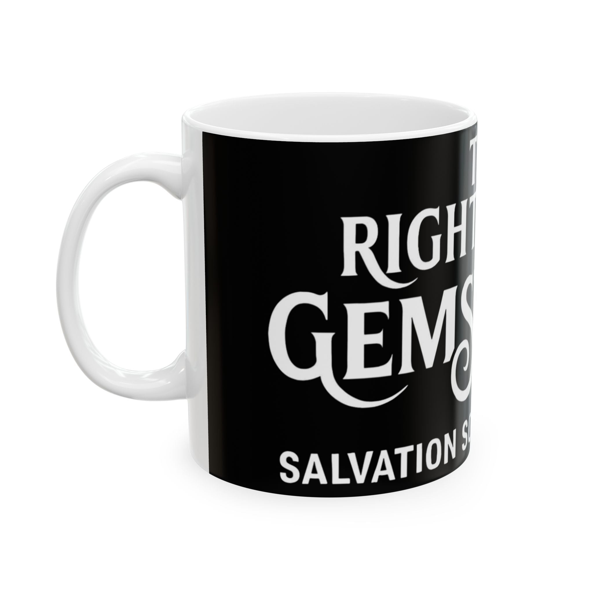 Mug, Right Wing Gemstones Ceramic mug anti Trump