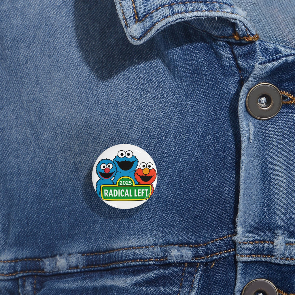Button Pins, Radical Left Sarcasm Muppets Anti Trump Protest, Activist Lapel Pins, Political Statement Pins, Social Justice Accessories, Pin