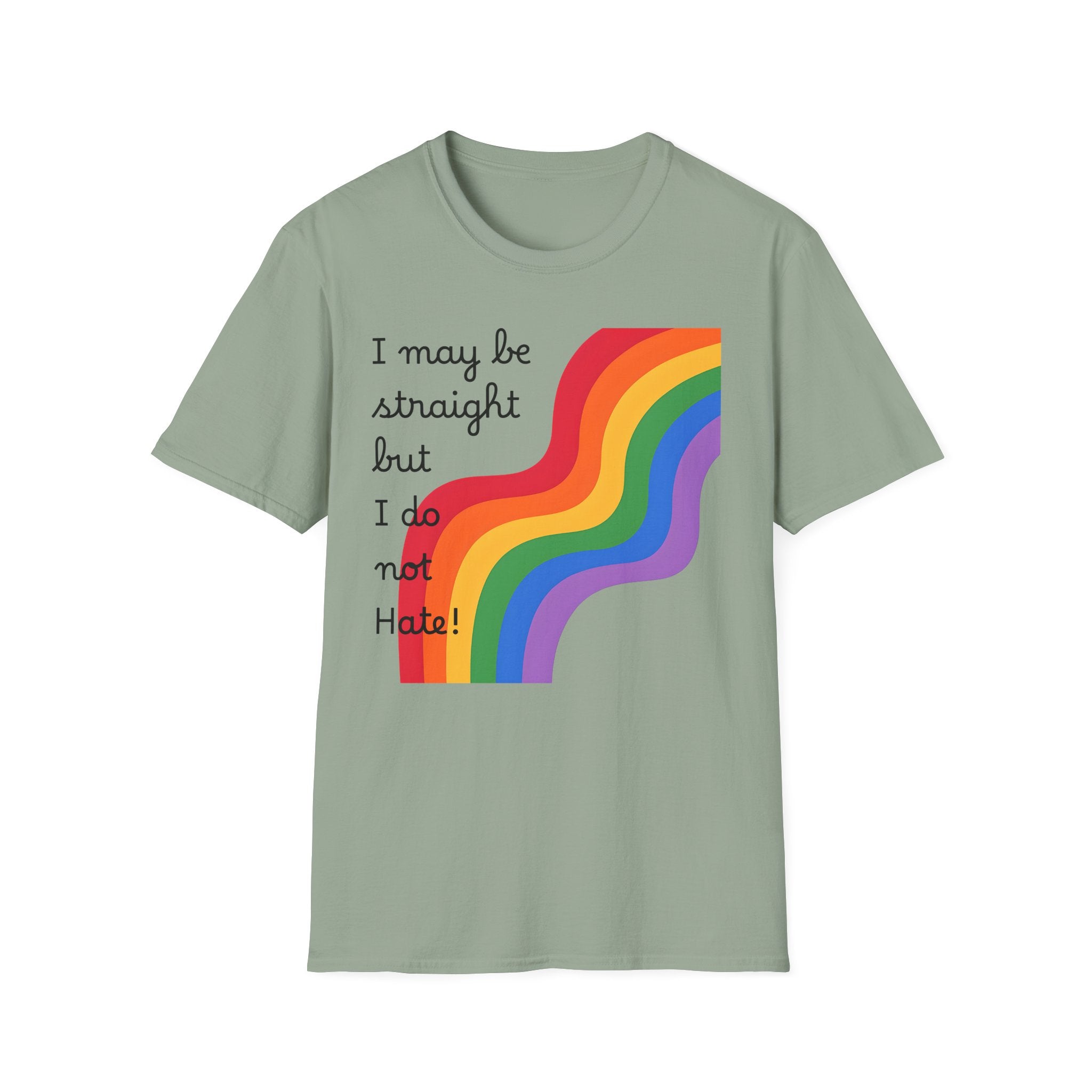Pride Month Supporter T-Shirt, LGBTQ Ally Tee, Rainbow Love Gift, Unisex Pride Shirt, LGBTQ Pride Parade Apparel