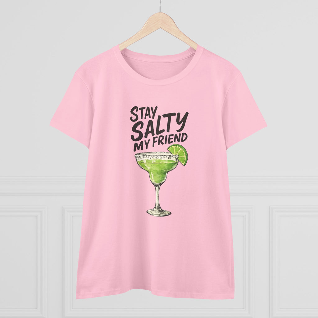 Stay Salty My Friend Margarita Cocktail Party Summer Drinks, Graphic Tee, Beach Vibes Shirt, Summer Vacation Top, Gift for Her,