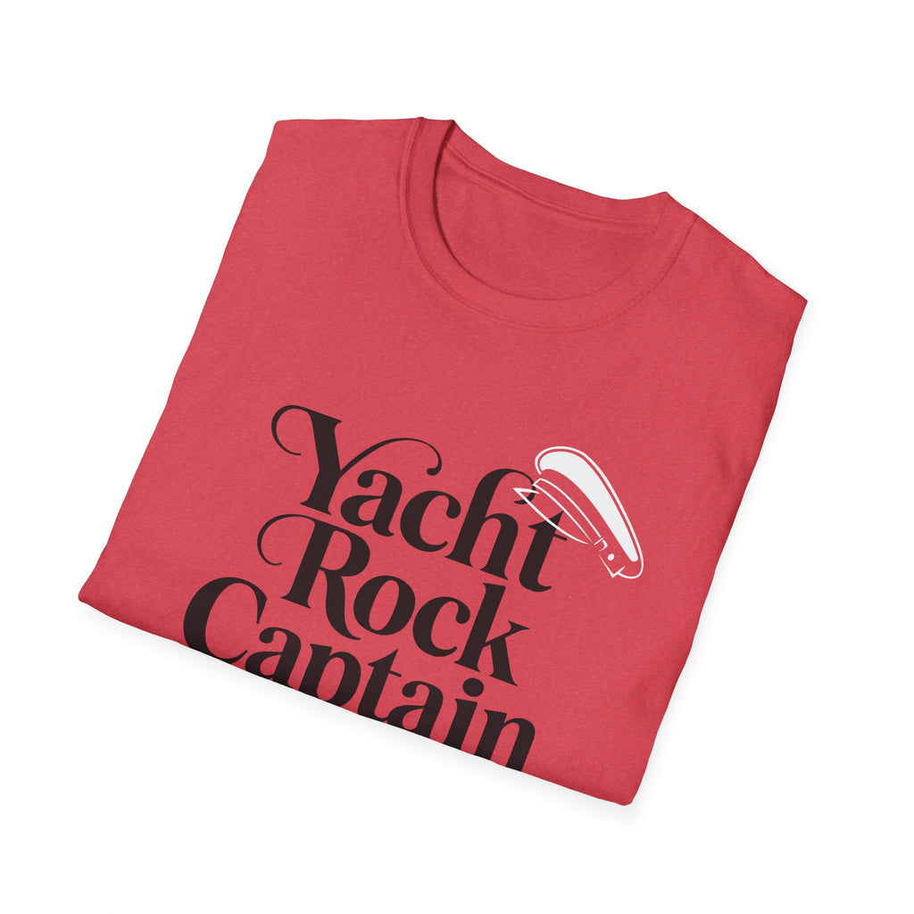 Yacht Rock Captain gift T-Shirt, Retro 70s Music Tee, Vintage Sailboat Shirt, Nautical Captain Top, Boating Apparel, Yachting Gift Unisex