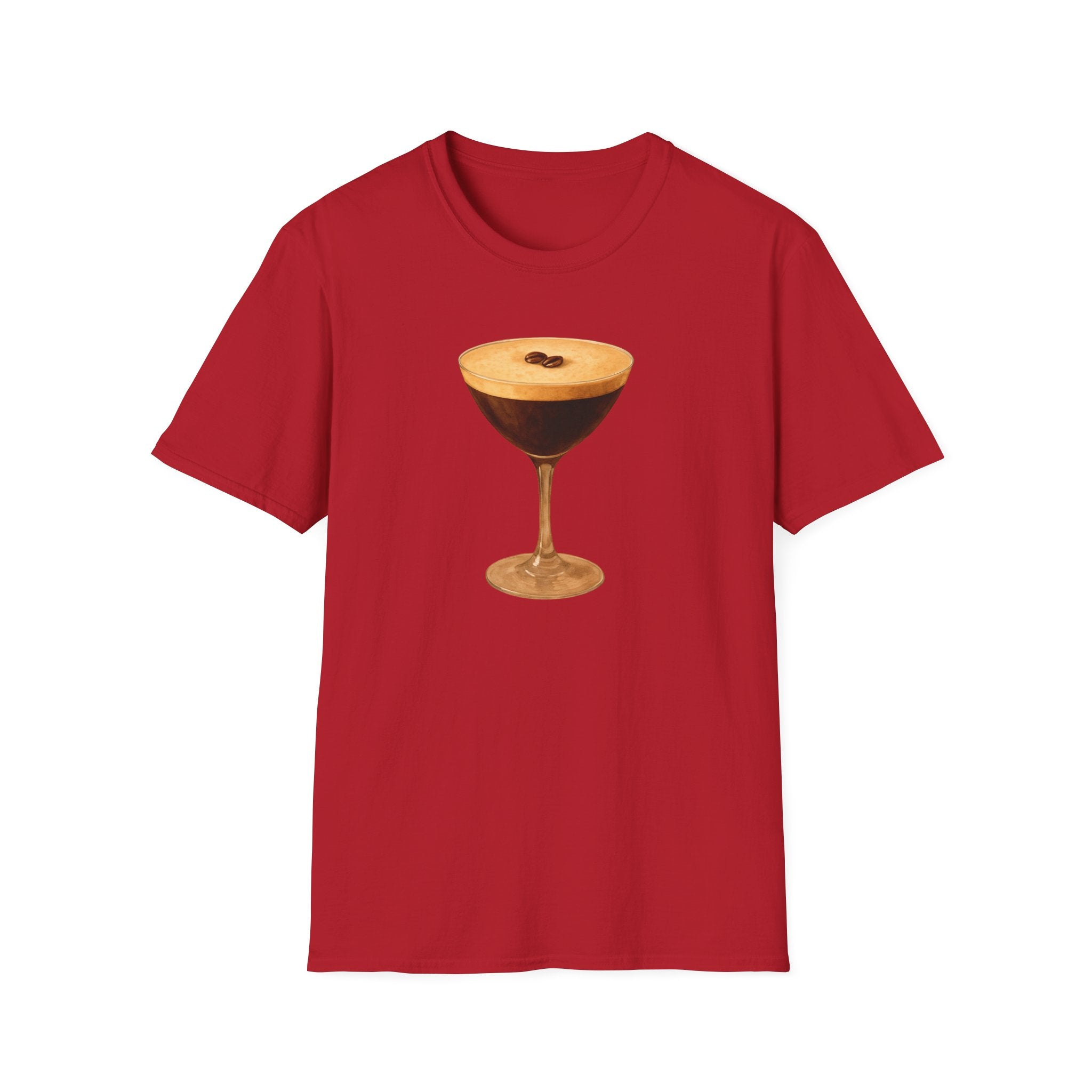 Espresso martini Coffee drink Lover's Unisex T-Shirt - Perfect Gift for Baristas, Coffee Enthusiasts, Birthday, Holidays, Casual Wear
