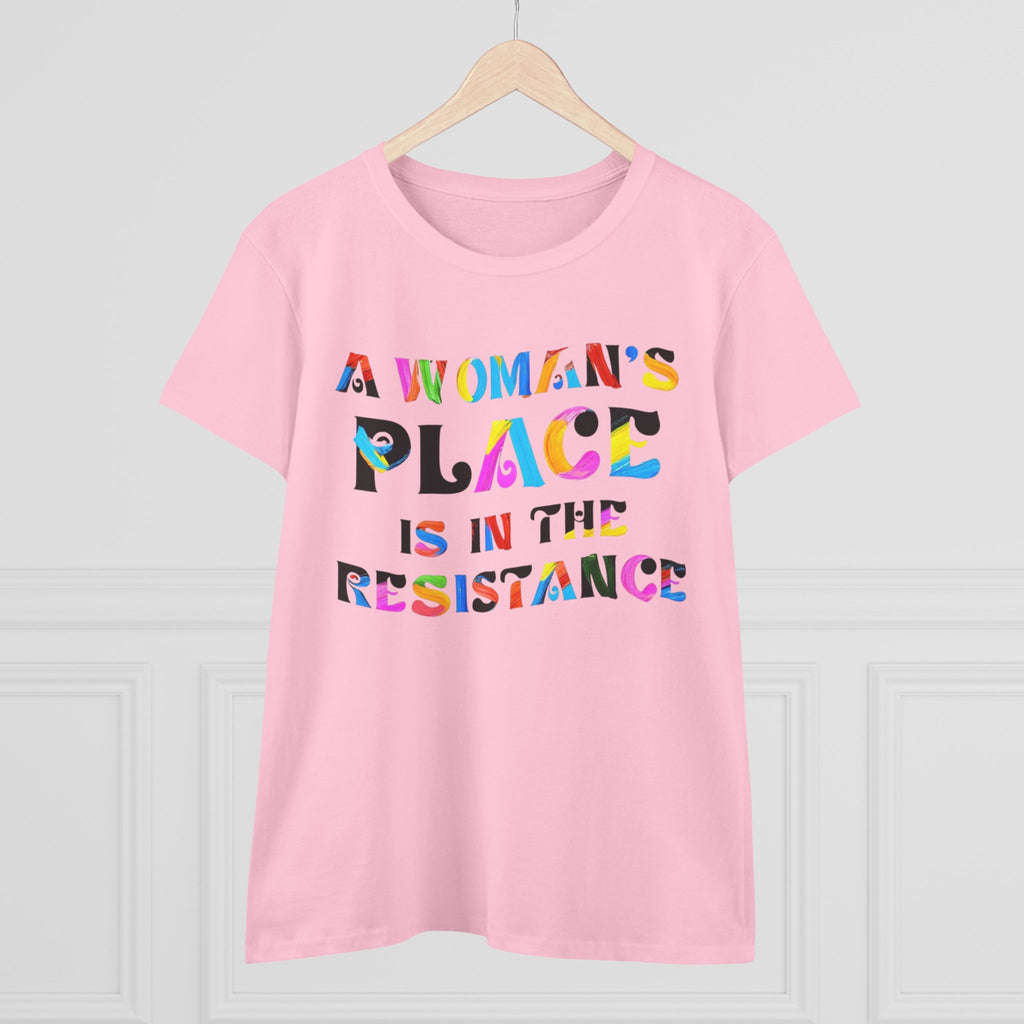 A womans place Feminist Tee, Women's Rights Shirt, Protest Activist Top, Social Justice Clothing, Feminism Tshirt No Kings