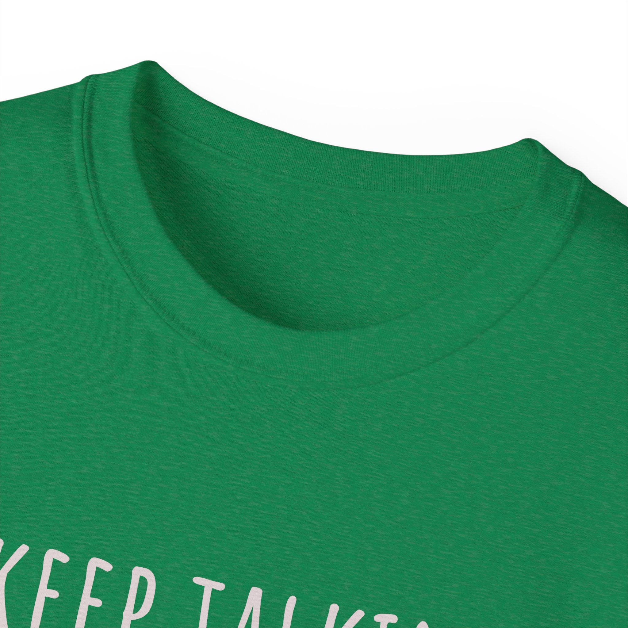 Keep Talking Diagnosis Tee | Funny Therapist Gift, Unisex Cotton T-Shirt, Humorous Diagnosis Shirt, Perfect for Psychologists, Casual Wear